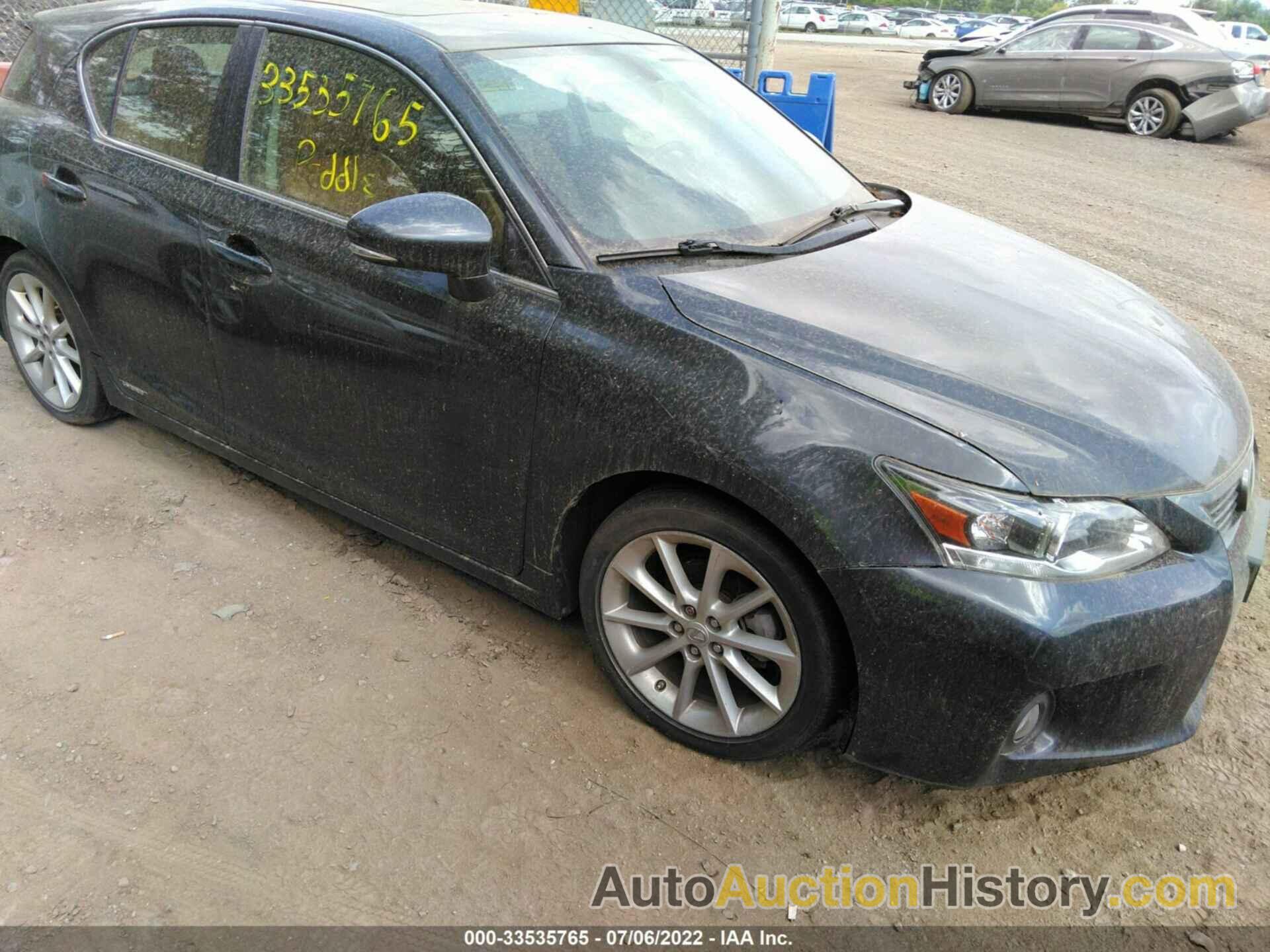 LEXUS CT 200H, JTHKD5BH2B2045489