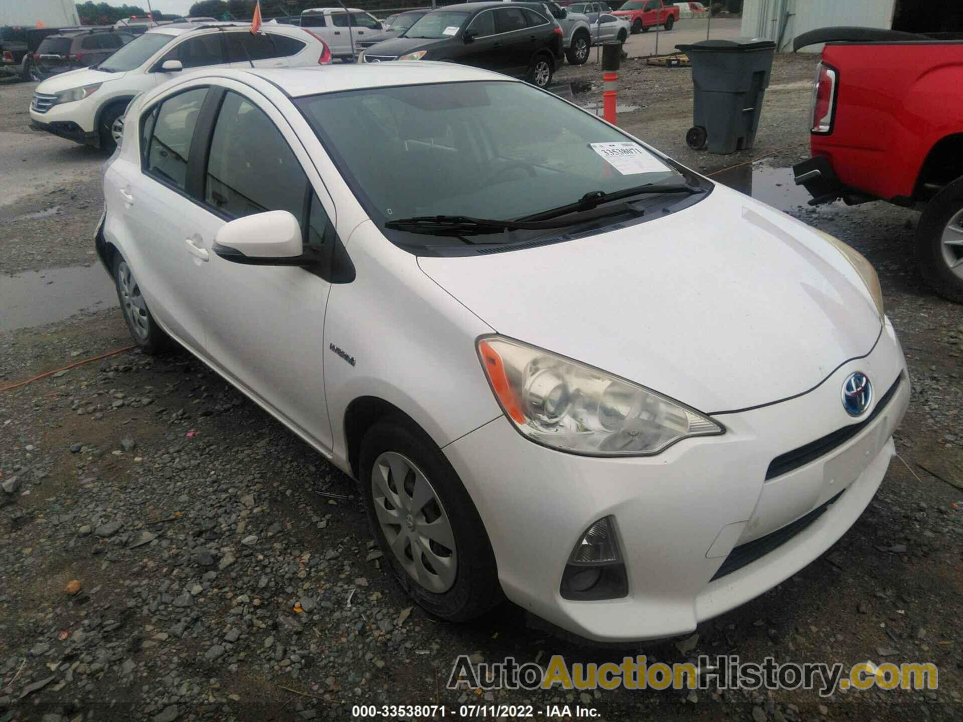 TOYOTA PRIUS C ONE/TWO/THREE/FOUR, JTDKDTB33D1550119