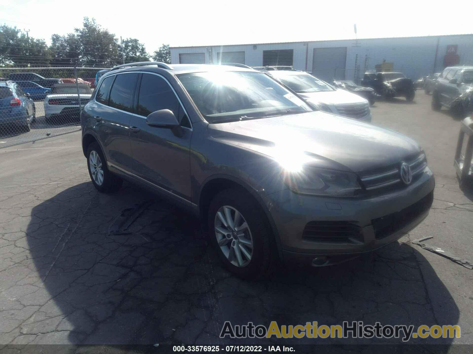 VOLKSWAGEN TOUAREG SPORT, WVGEF9BP5DD007913