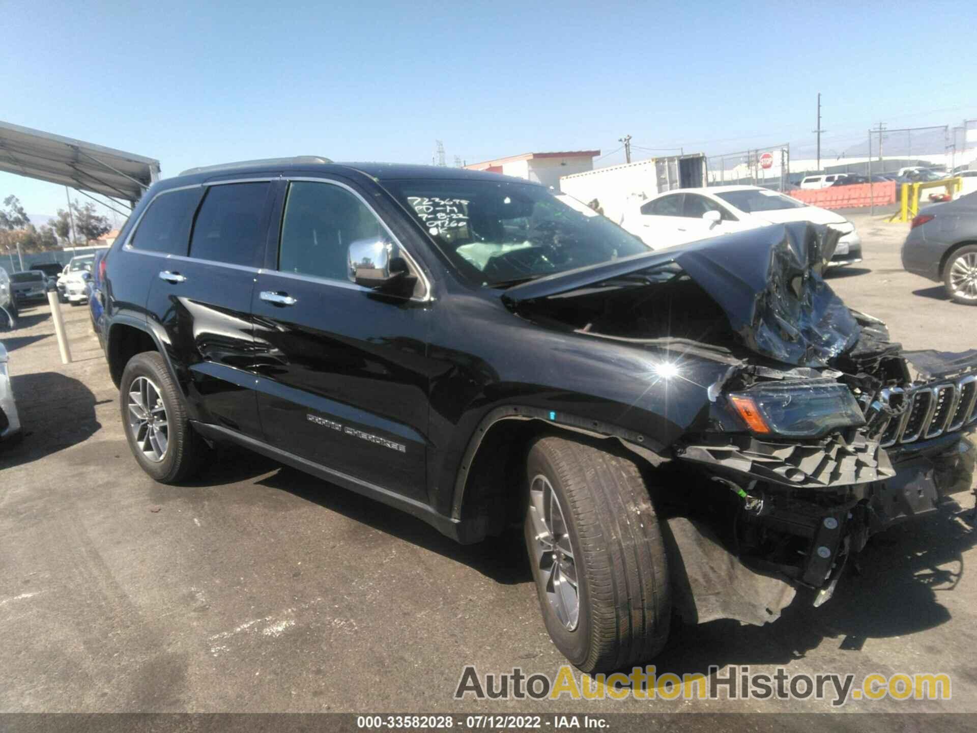 JEEP GRAND CHEROKEE LIMITED, 1C4RJEBG9KC789536