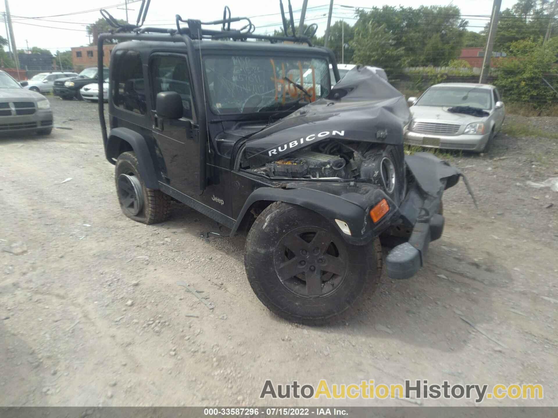 JEEP TJ RUBICON, 1J4FA69S65P337117