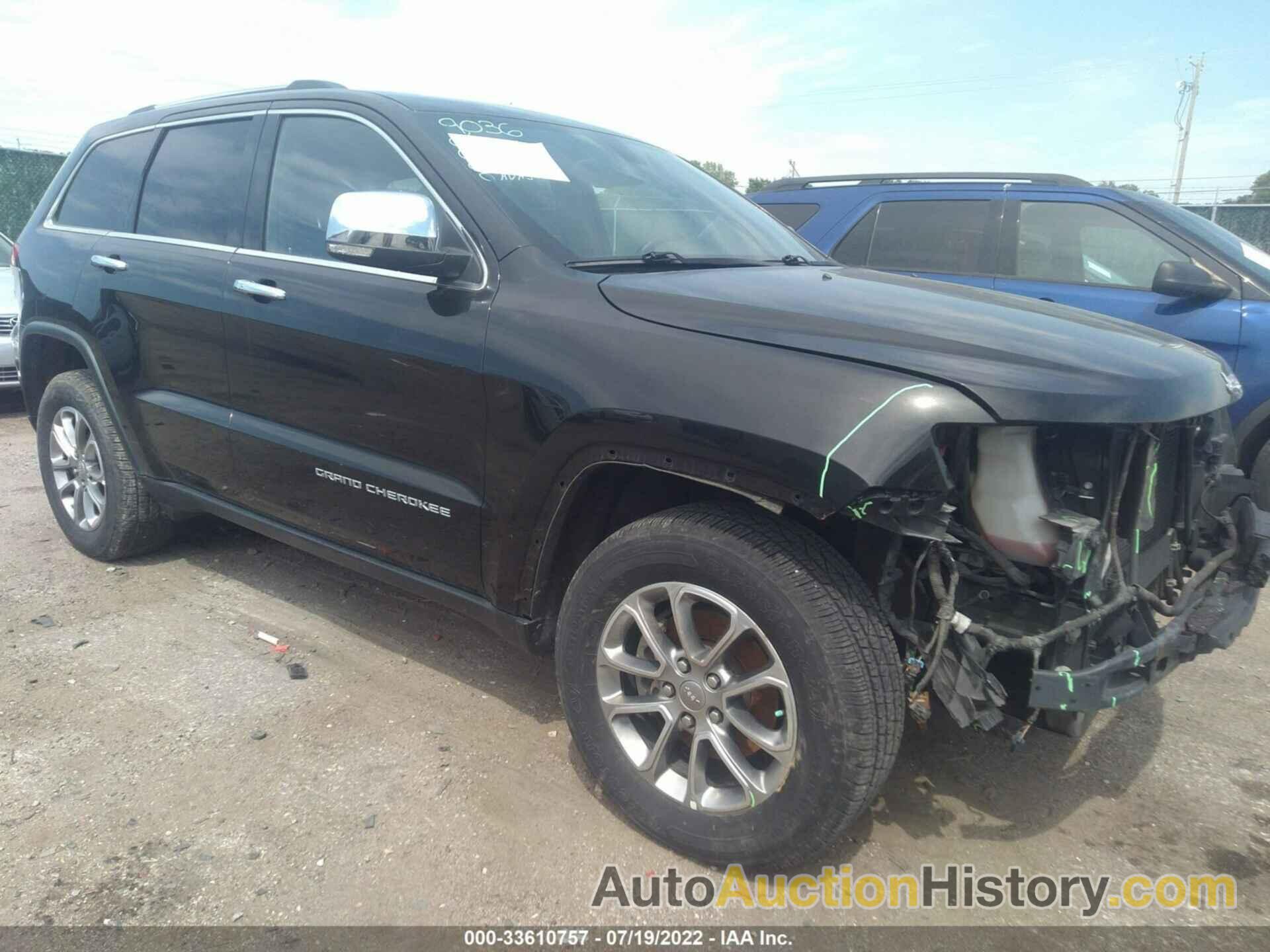 JEEP GRAND CHEROKEE LIMITED, 1C4RJFBG7EC482716