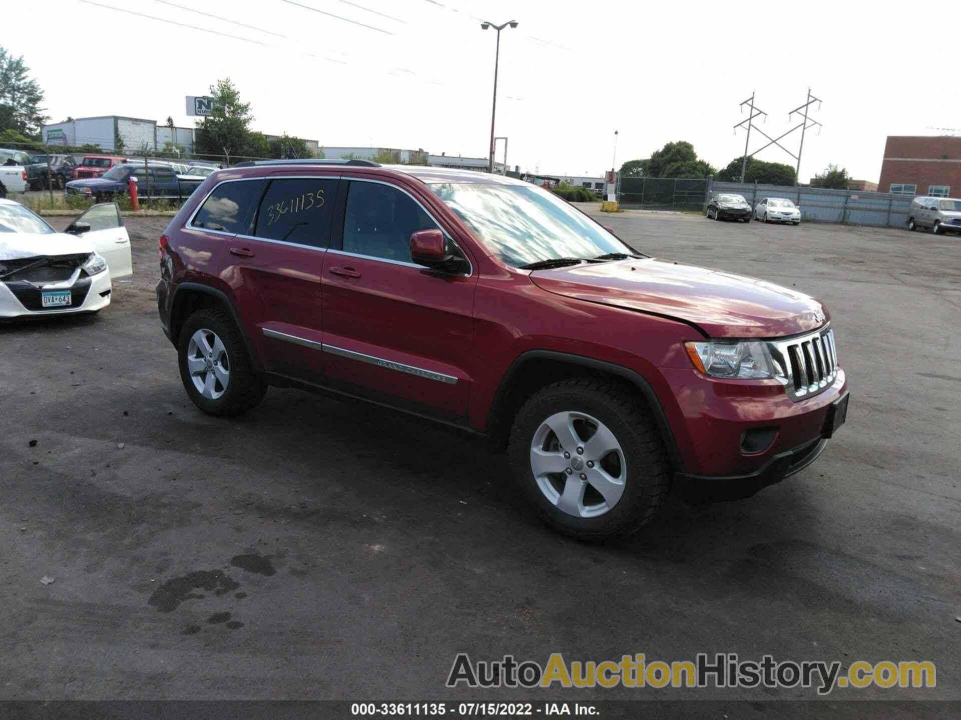 JEEP GRAND CHEROKEE LAREDO, 1C4RJFAGXCC300506