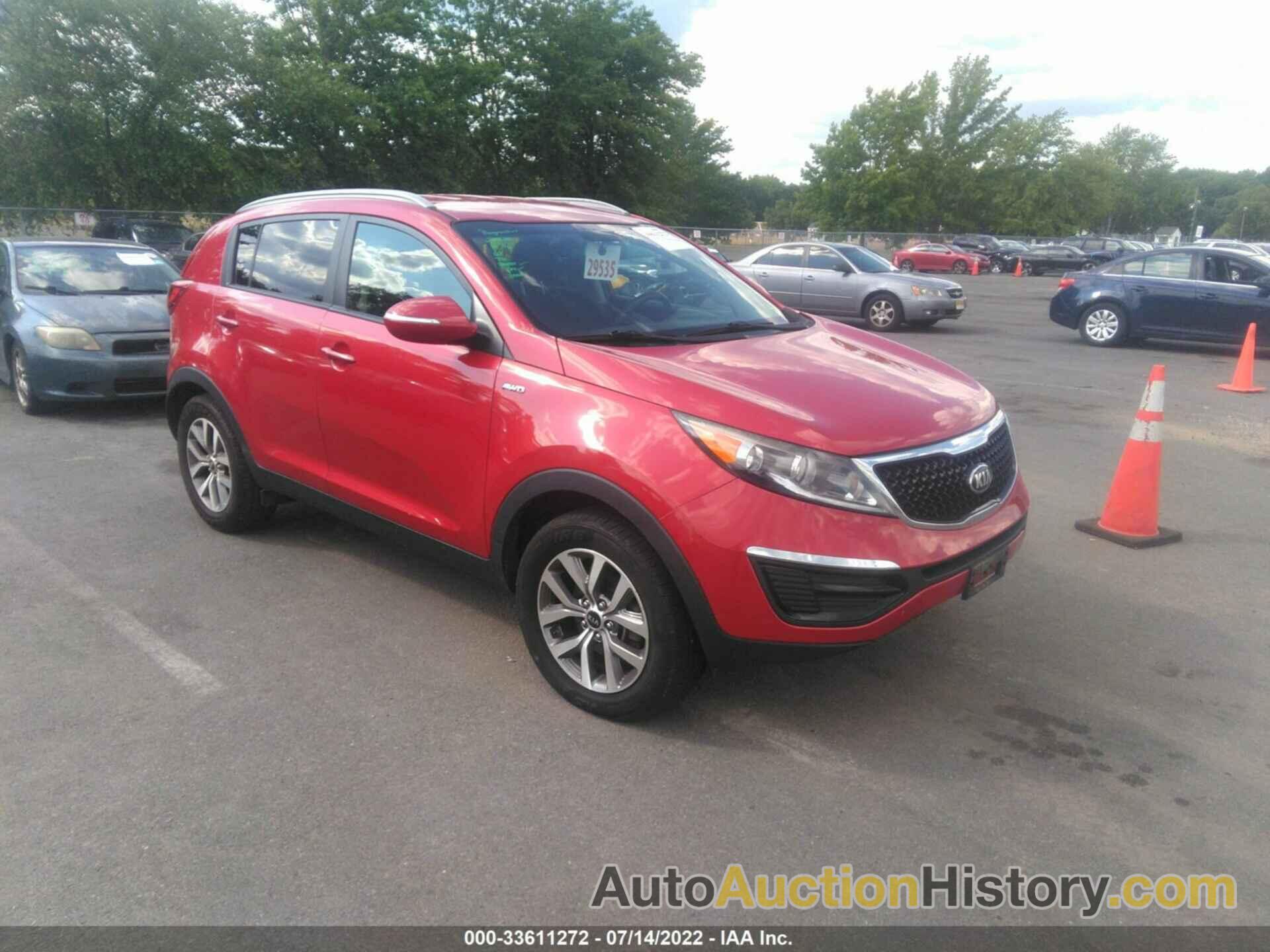 KIA SPORTAGE LX, KNDPBCAC6E7646113