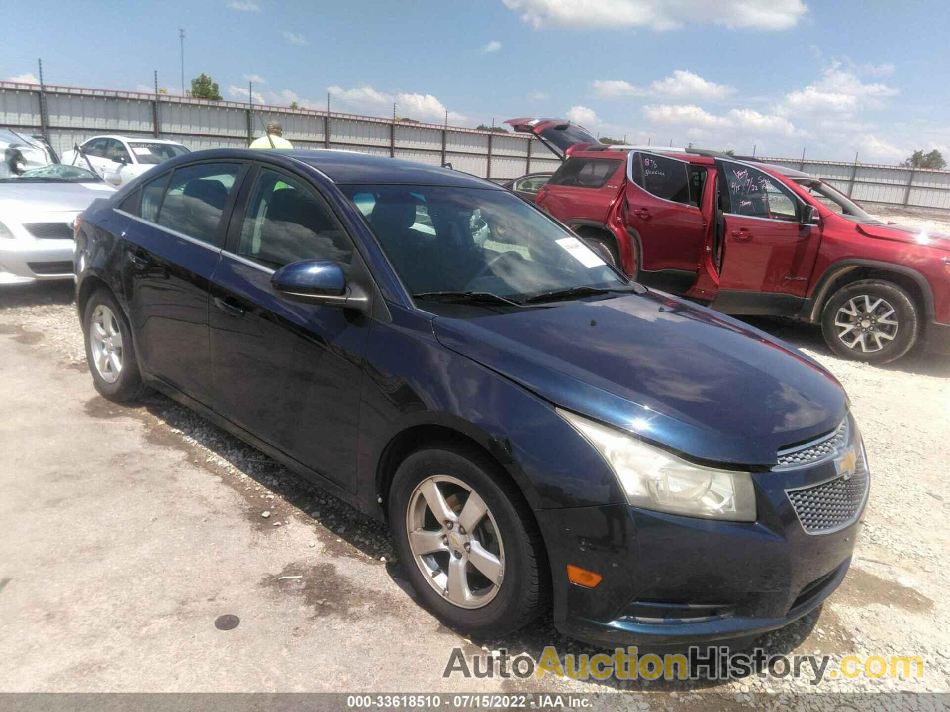 CHEVROLET CRUZE LT W/1LT, 1G1PF5S93B7126071