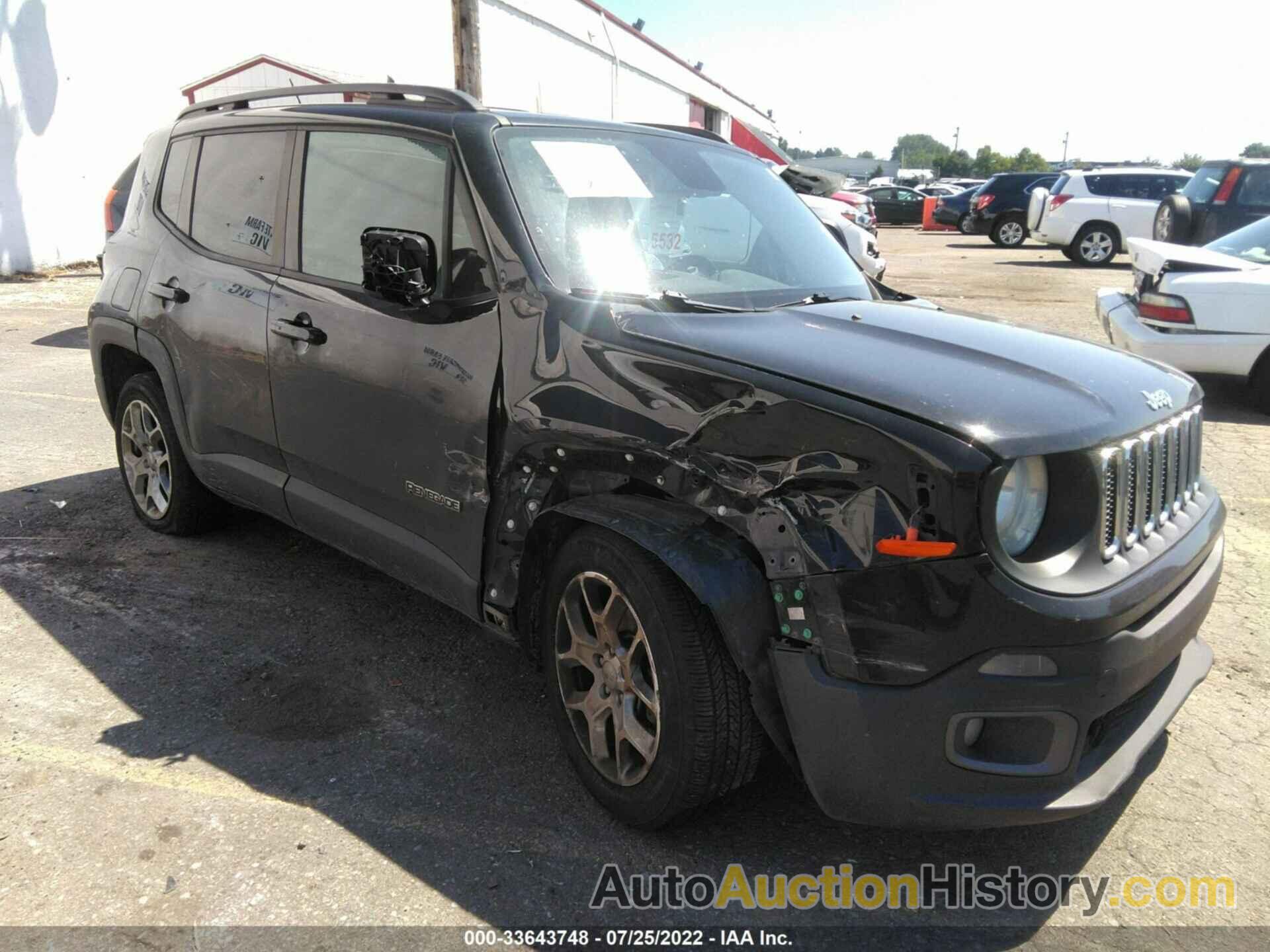 JEEP RENEGADE LATITUDE, ZACCJABT4FPB84921