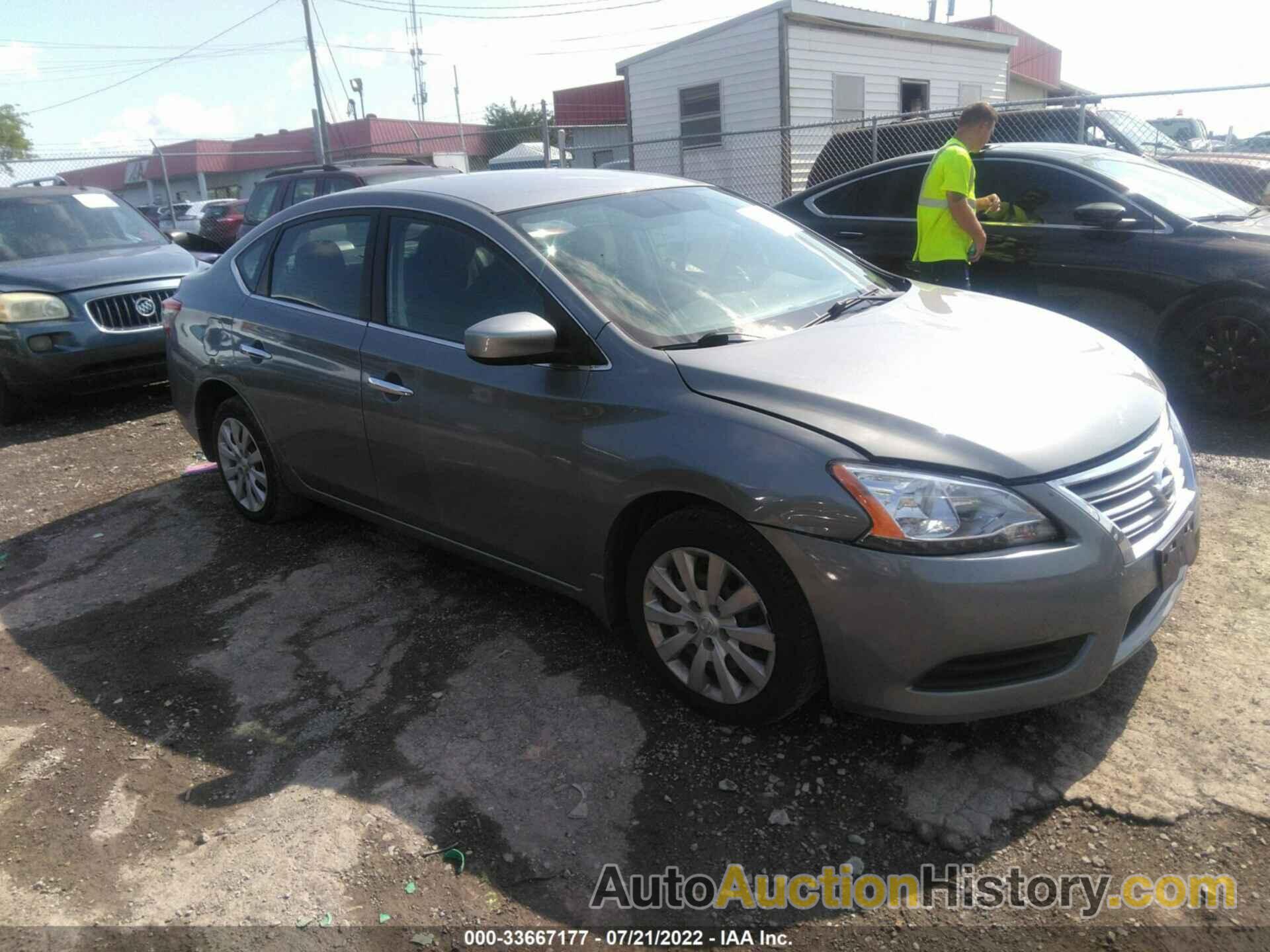 NISSAN SENTRA S, 3N1AB7AP5EY281750