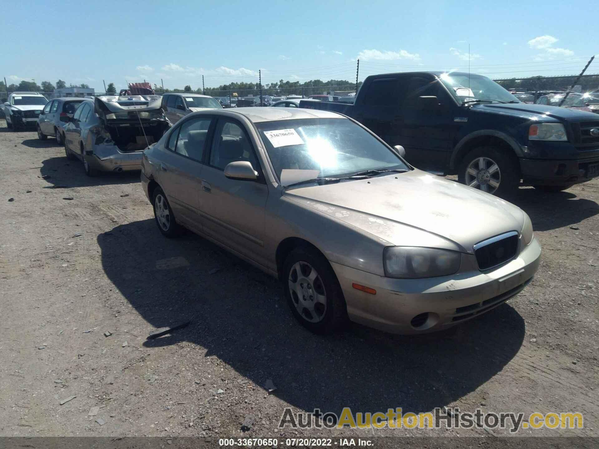 HYUNDAI ELANTRA GLS/GT, KMHDN45D43U490523