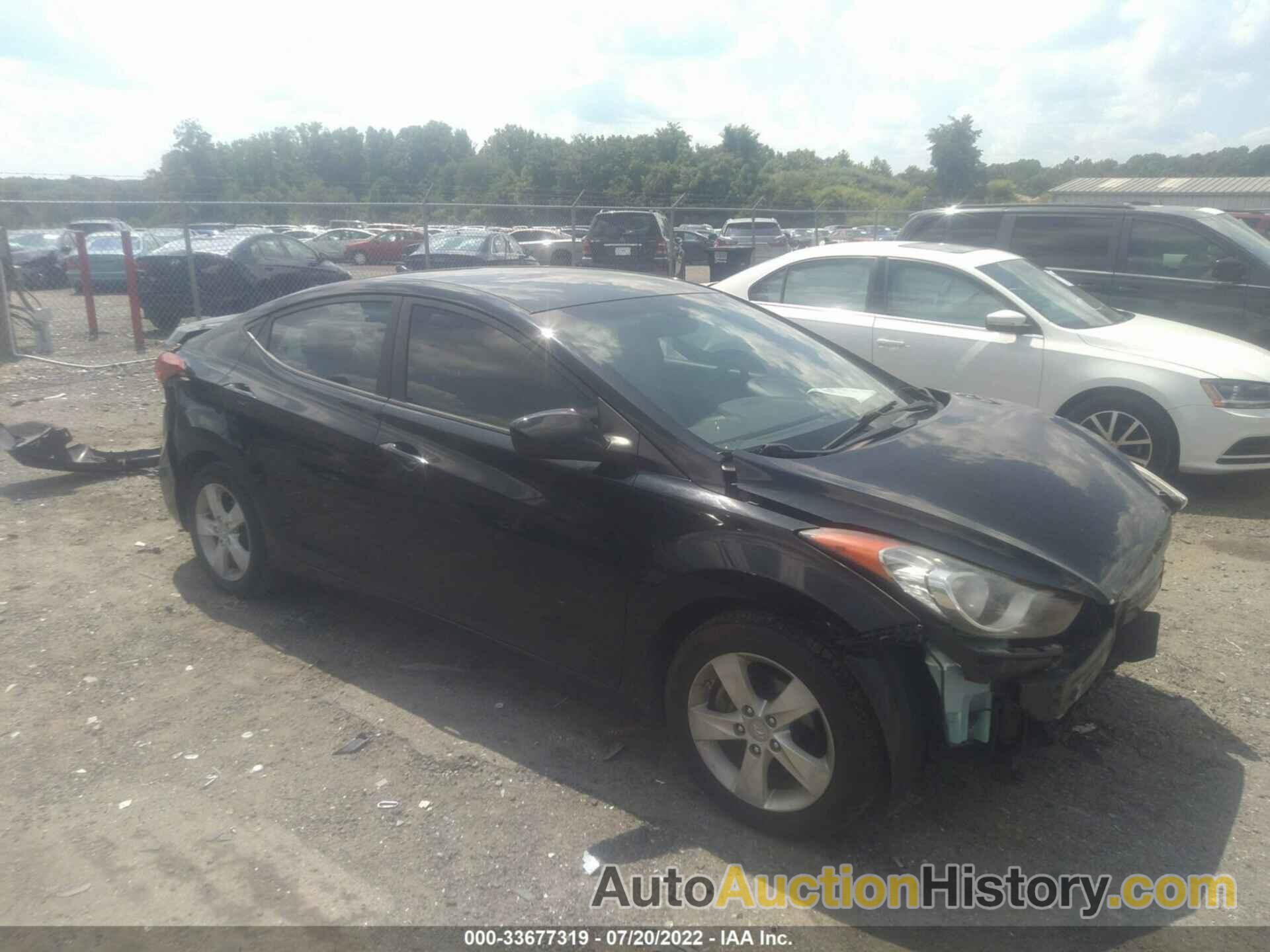 HYUNDAI ELANTRA GLS PZEV, KMHDH4AE9CU272096