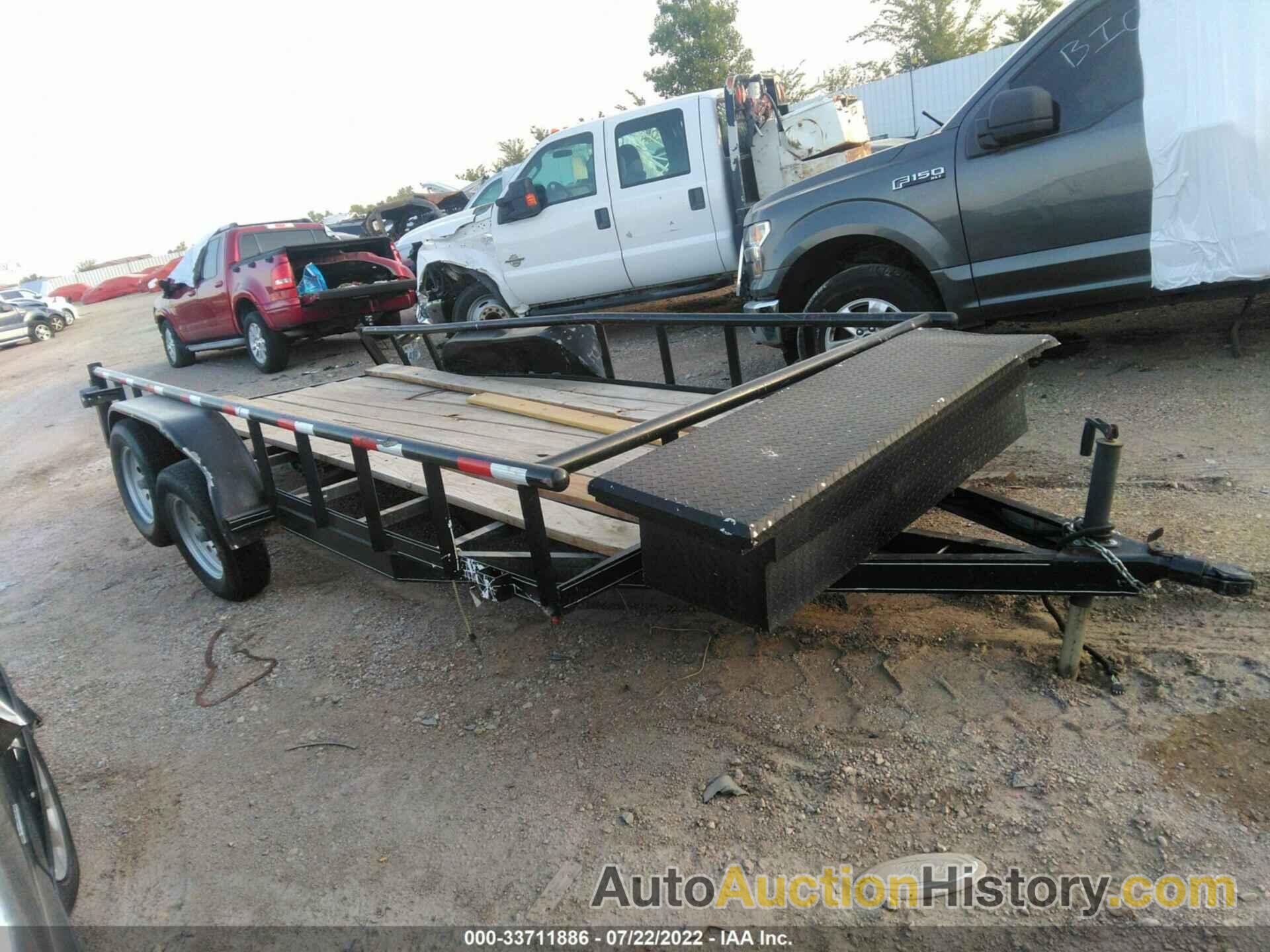 TRAILER UTILITY TRAILER, 4S9S1CG23KW443277