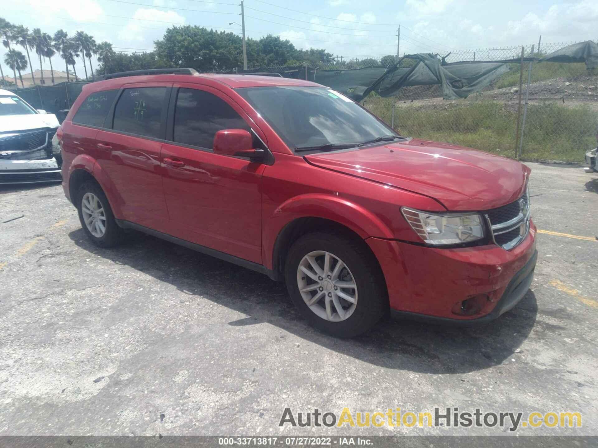 DODGE JOURNEY SXT, 3C4PDCBG5HT531871