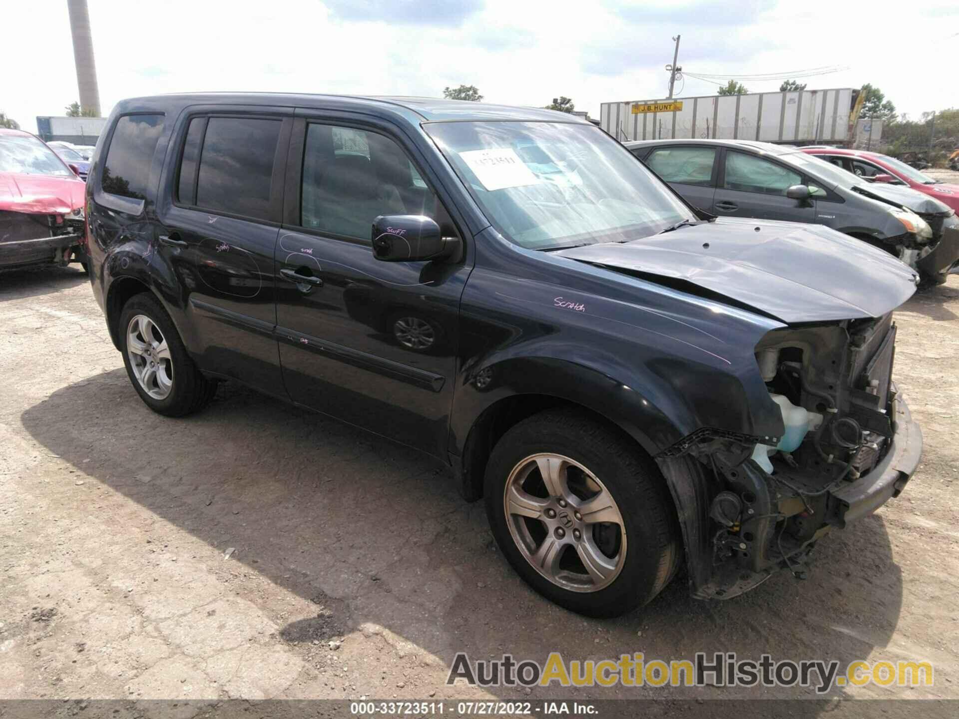 HONDA PILOT EXL, 5FNYF4H55CB004110