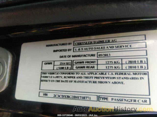 DODGE CHARGER SE, 2C3CDXBG2DH710771