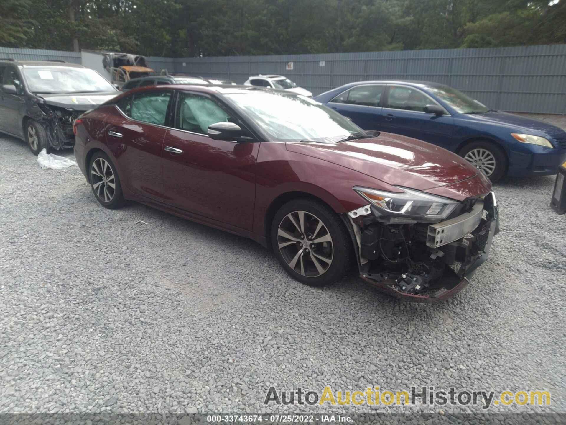 NISSAN MAXIMA SL, 1N4AA6AP7JC368746