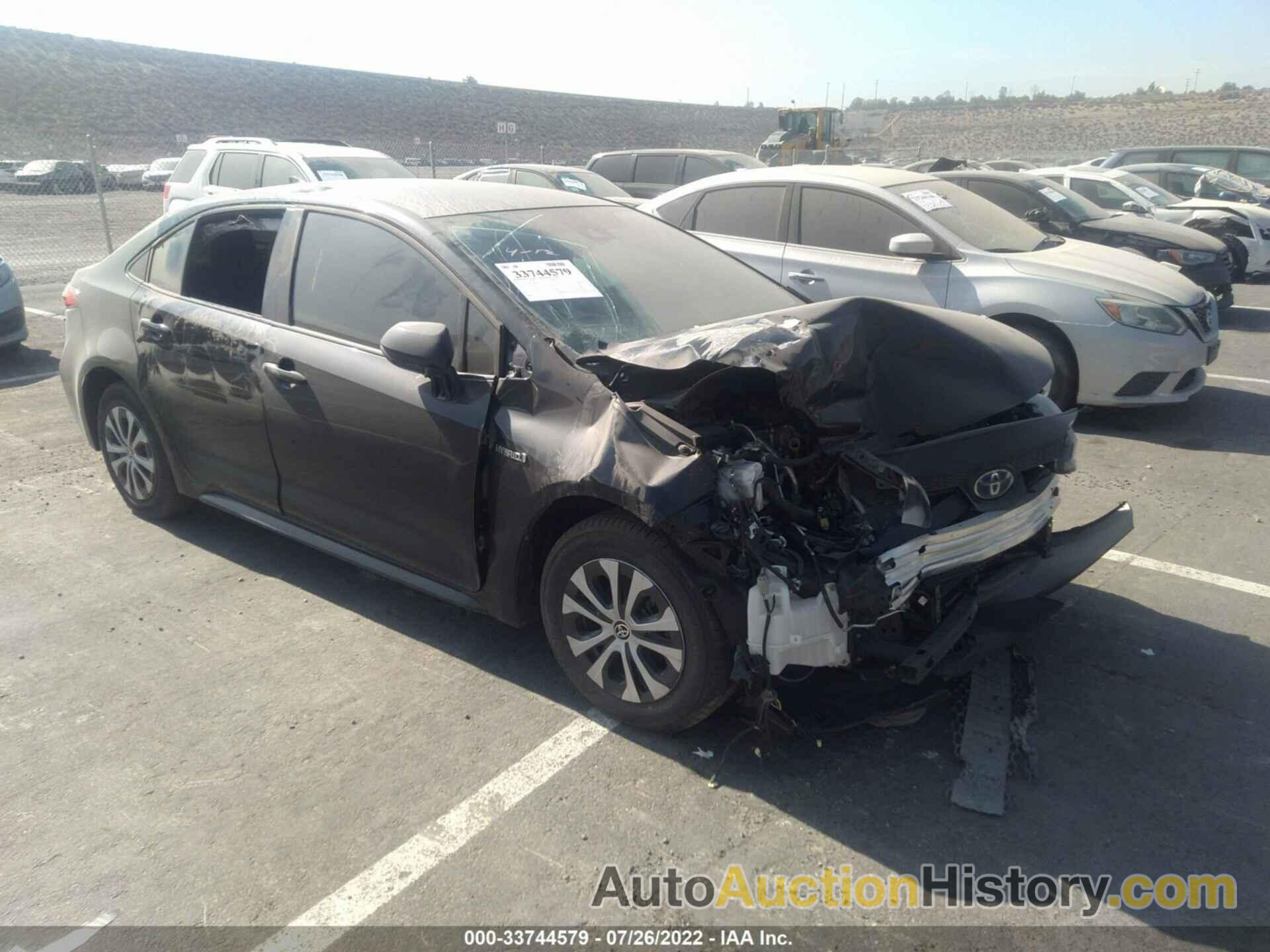 TOYOTA COROLLA HYBRID LE, JTDEAMDE1MJ018734