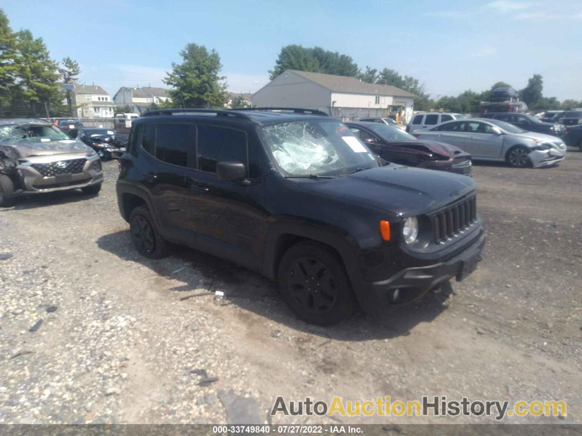 JEEP RENEGADE SPORT, ZACCJBAB6JPJ04796