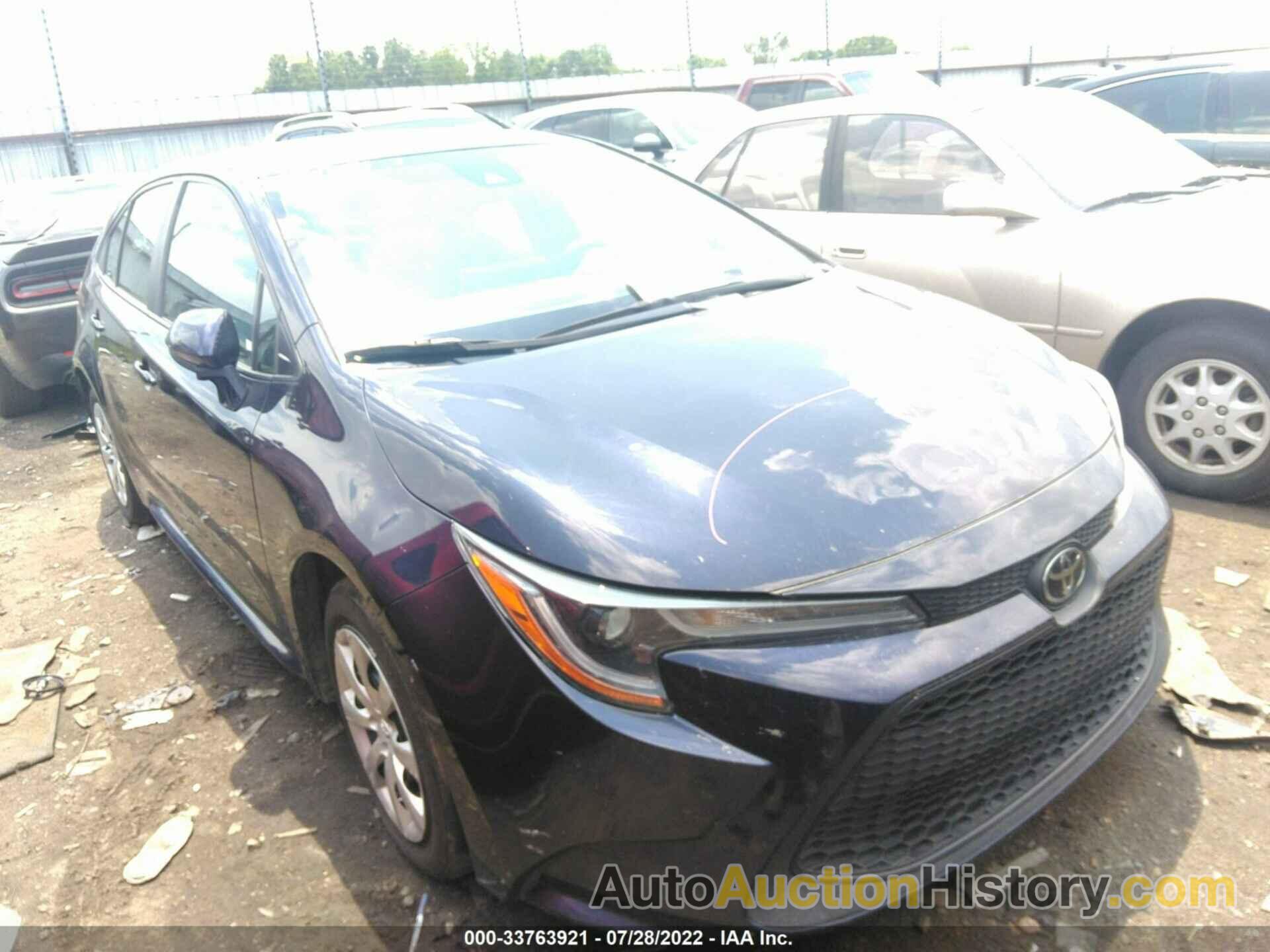 TOYOTA COROLLA LE, 5YFEPRAE1LP089426