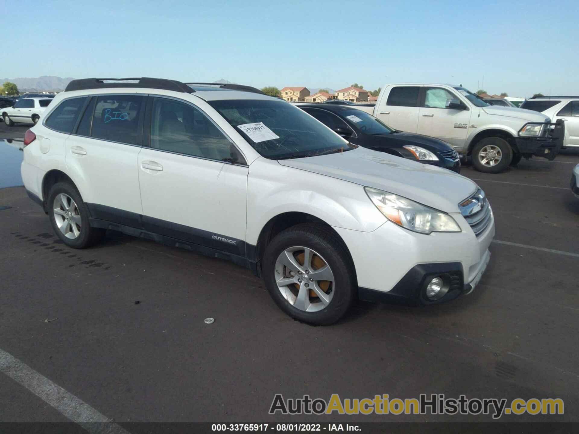 SUBARU OUTBACK 3.6R LIMITED, 4S4BRDKC5D2215506