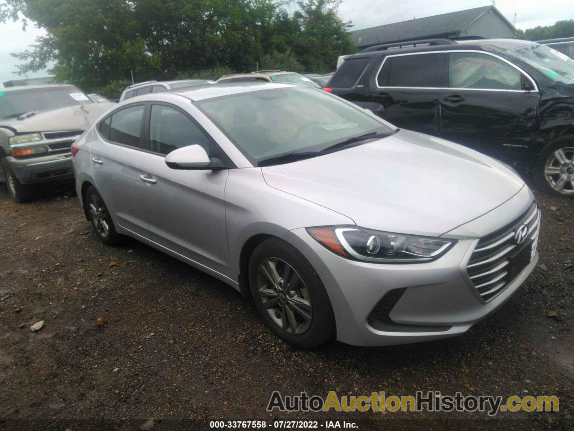 HYUNDAI ELANTRA SEL, 5NPD84LF8JH363121