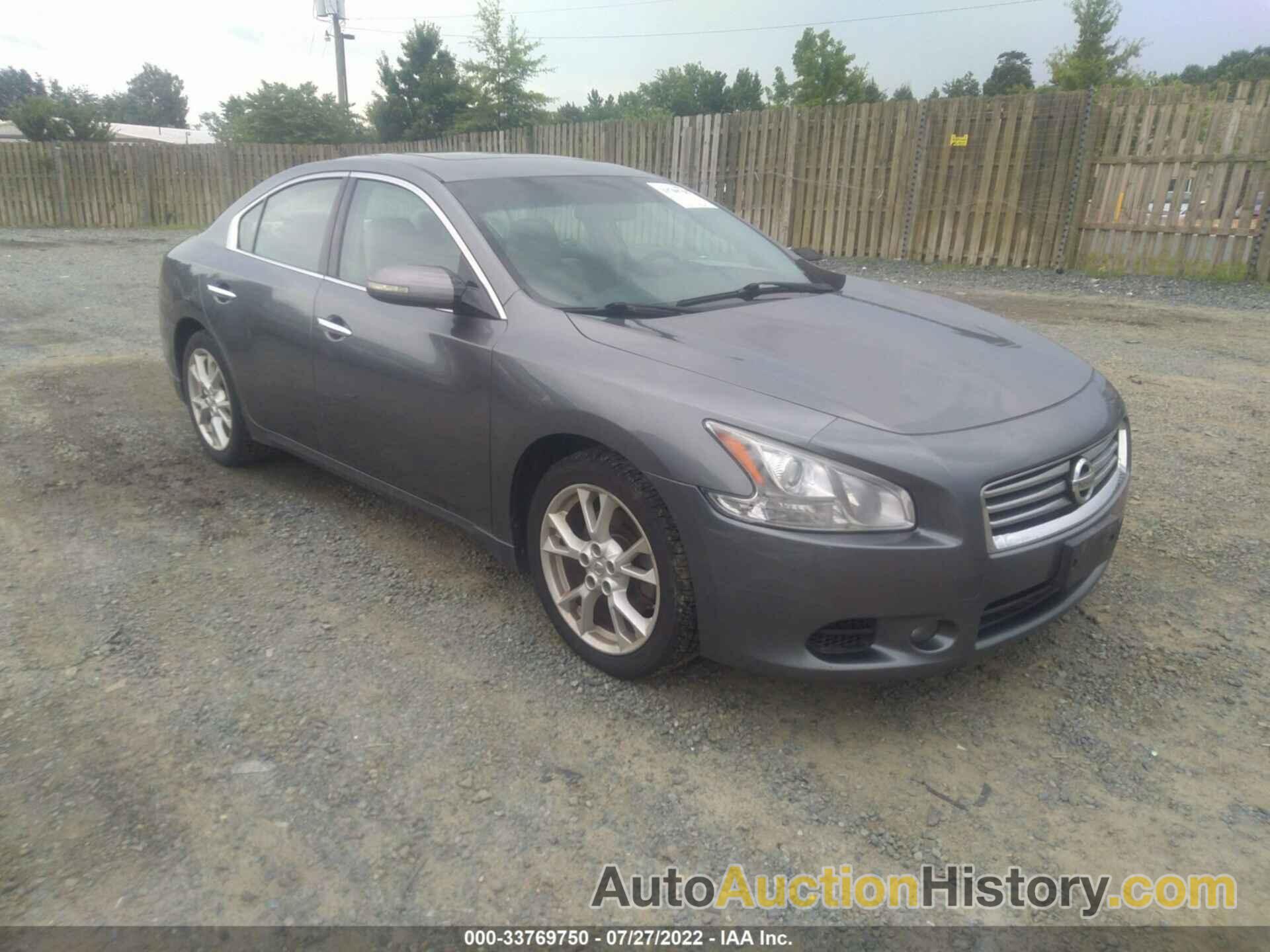 NISSAN MAXIMA 3.5 SV, 1N4AA5APXEC449241