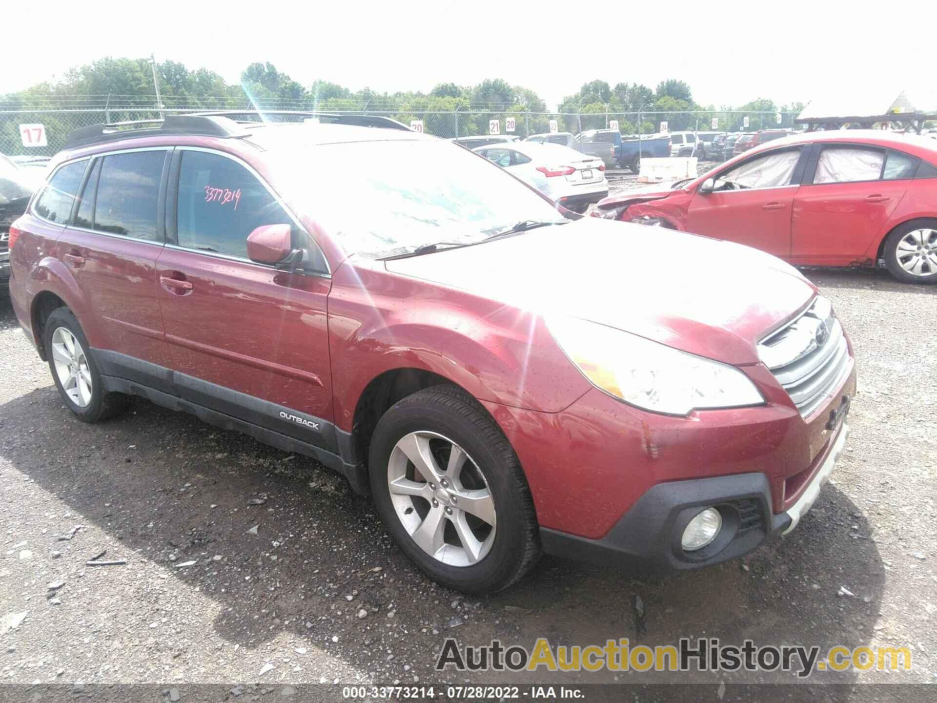 SUBARU OUTBACK 2.5I LIMITED, 4S4BRCLC1D3268285