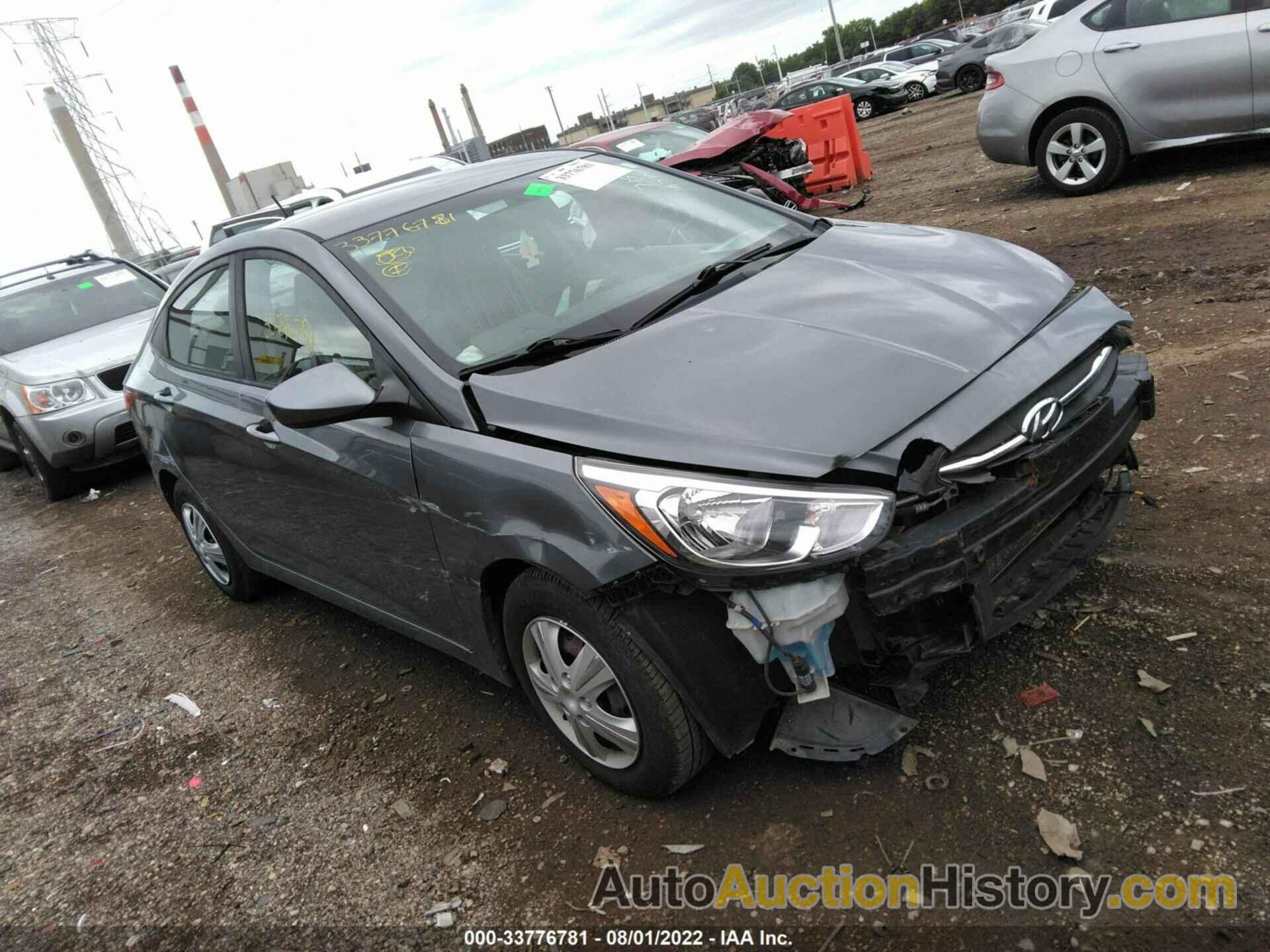 HYUNDAI ACCENT SE, KMHCT4AE1HU273597