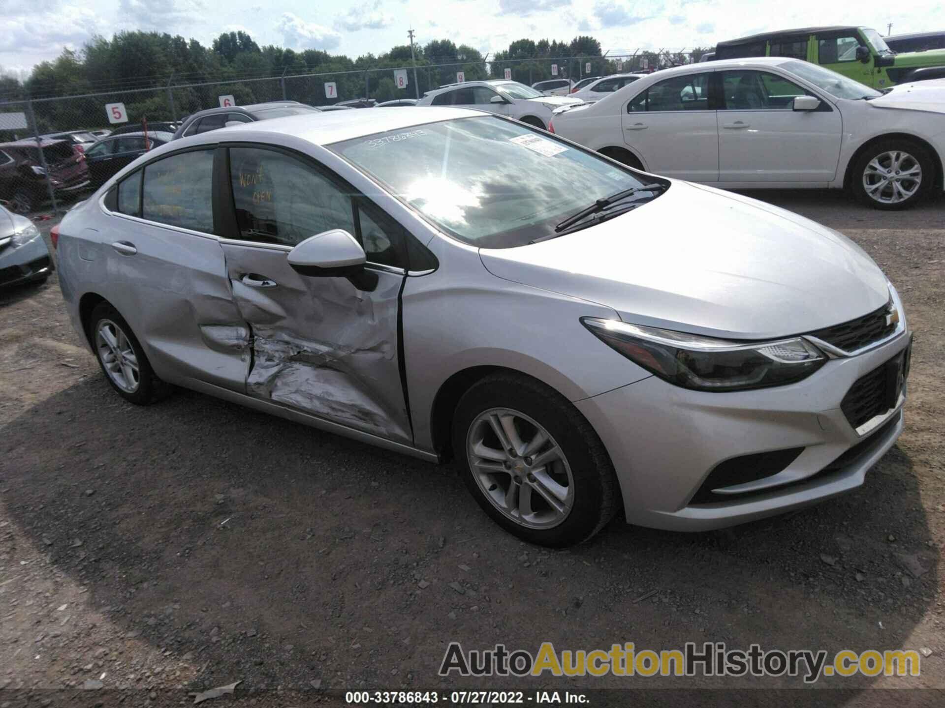 CHEVROLET CRUZE LT, 1G1BE5SM5H7266004