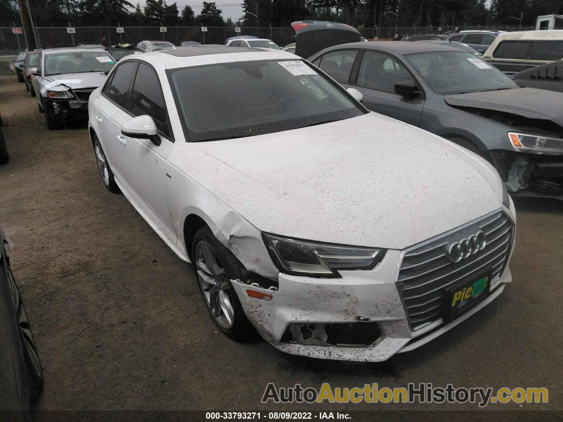 AUDI A4 SEASON OF AUDI PREMIUM, WAUDNAF42HN054432