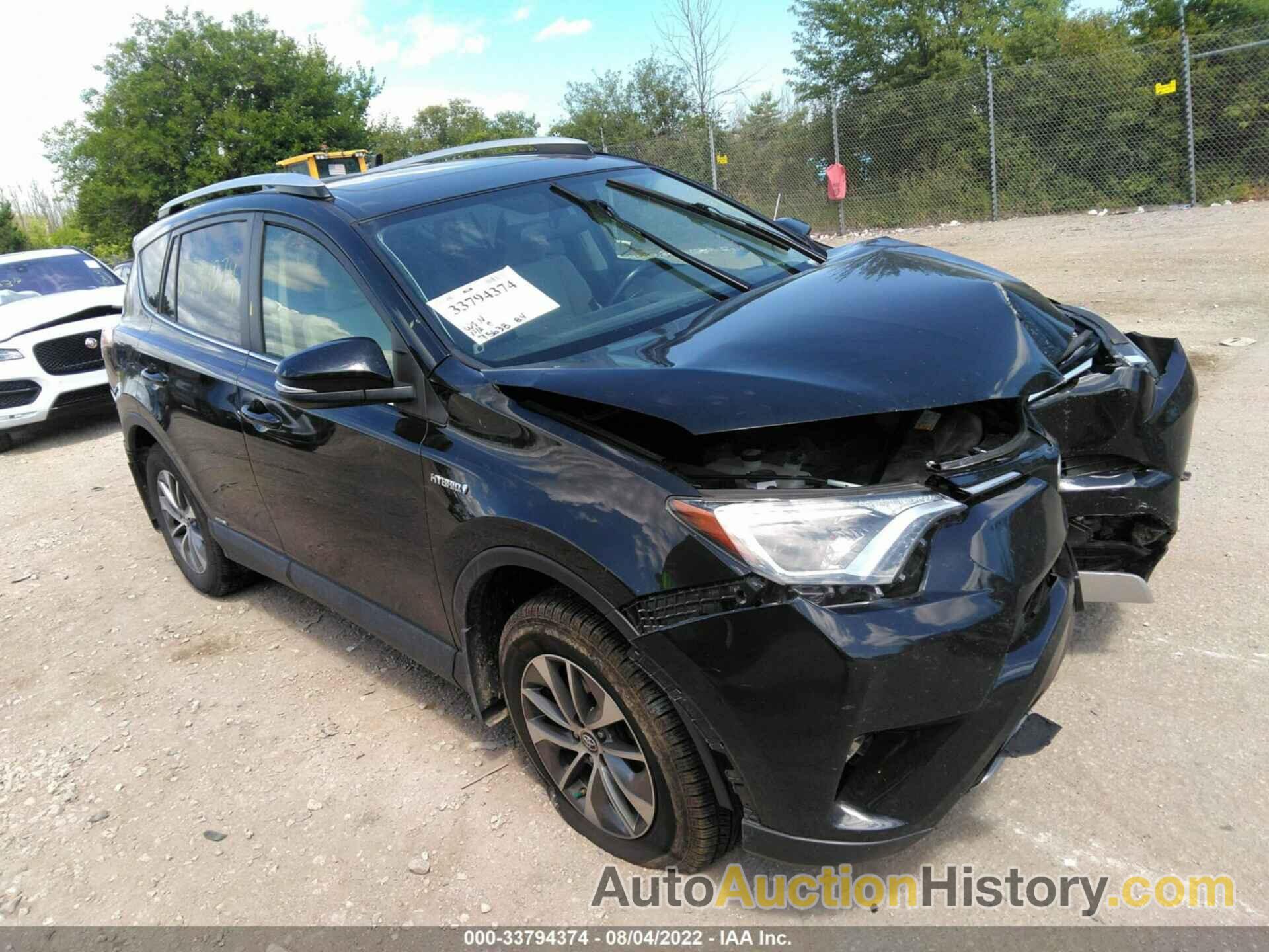 TOYOTA RAV4 HYBRID XLE, JTMRJREV2GD013221