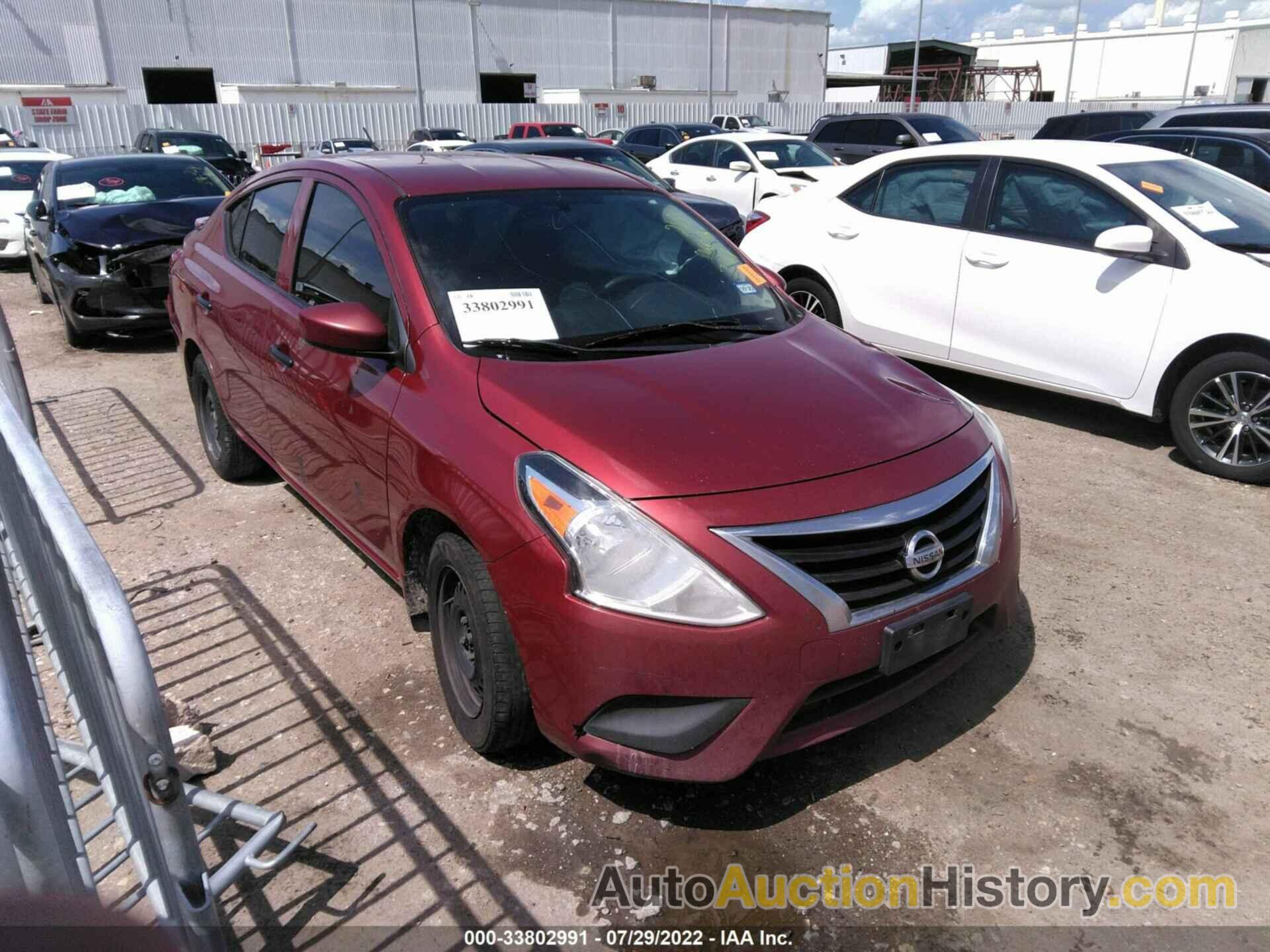 NISSAN VERSA S PLUS, 3N1CN7AP9GL913438