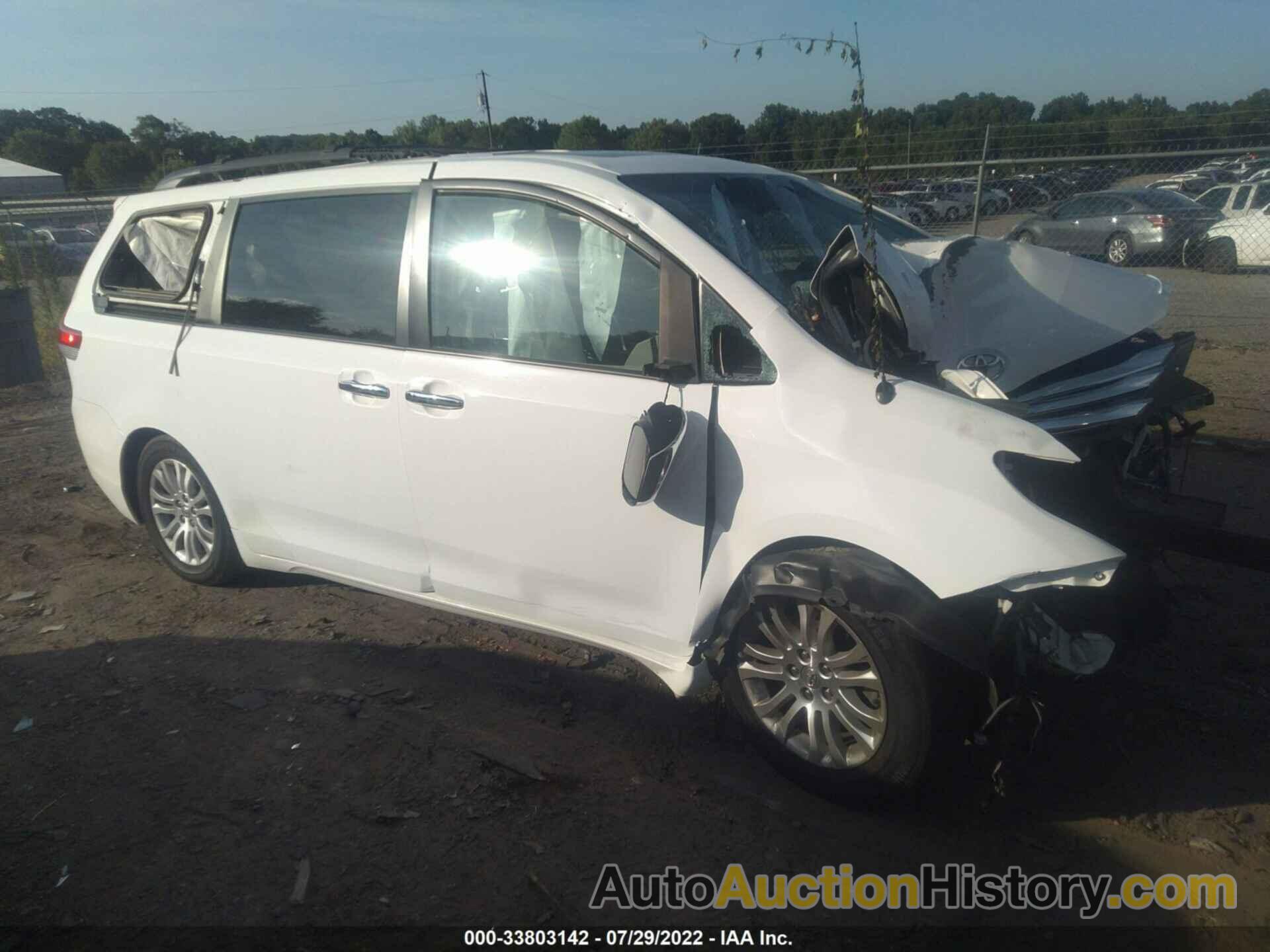 TOYOTA SIENNA XLE/XLE AAS/LTD, 5TDYK3DC0ES514762