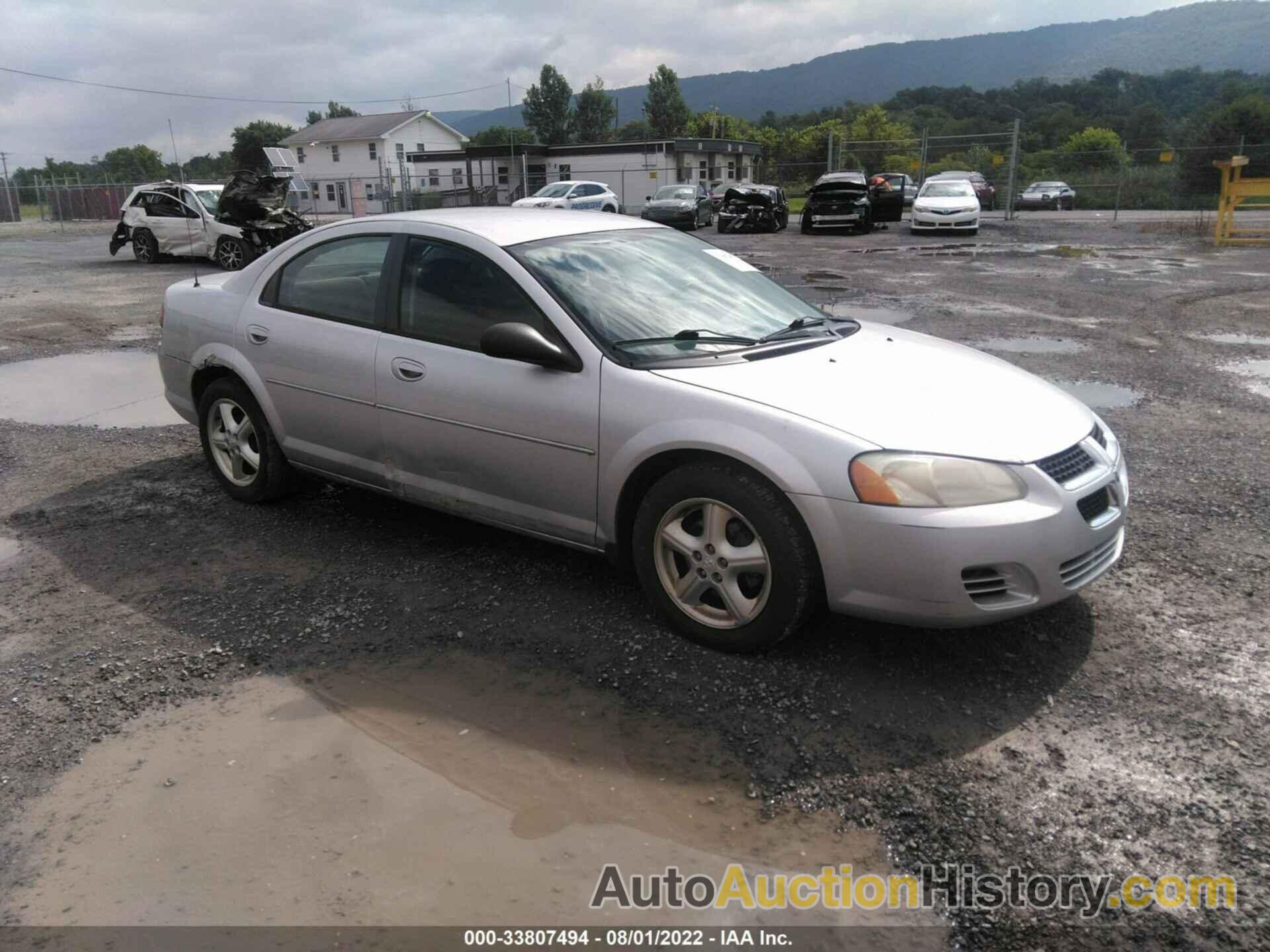 DODGE STRATUS SDN SXT, 1B3EL46R16N160895