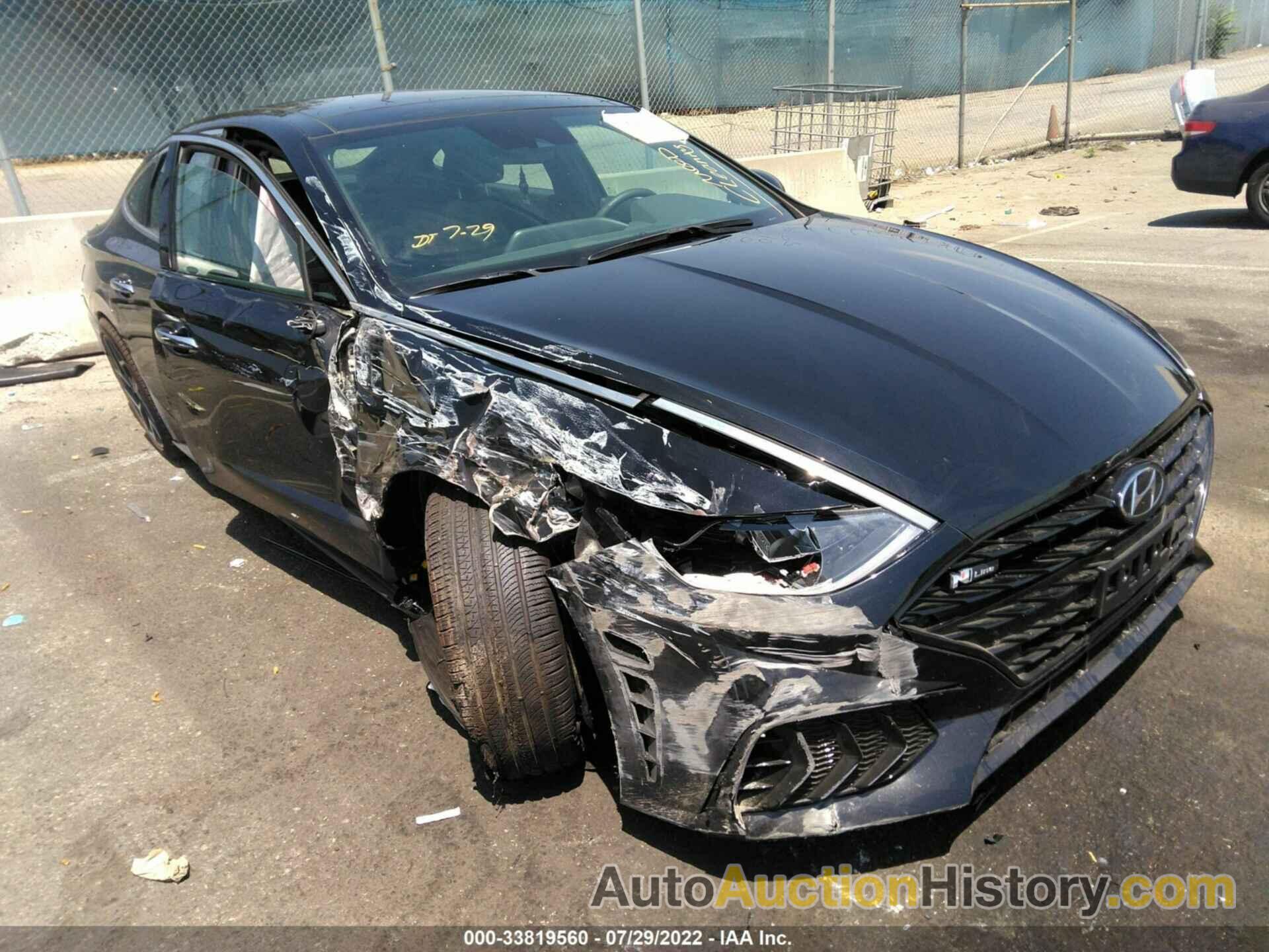 HYUNDAI SONATA N LINE, KMHL14JC4NA212567