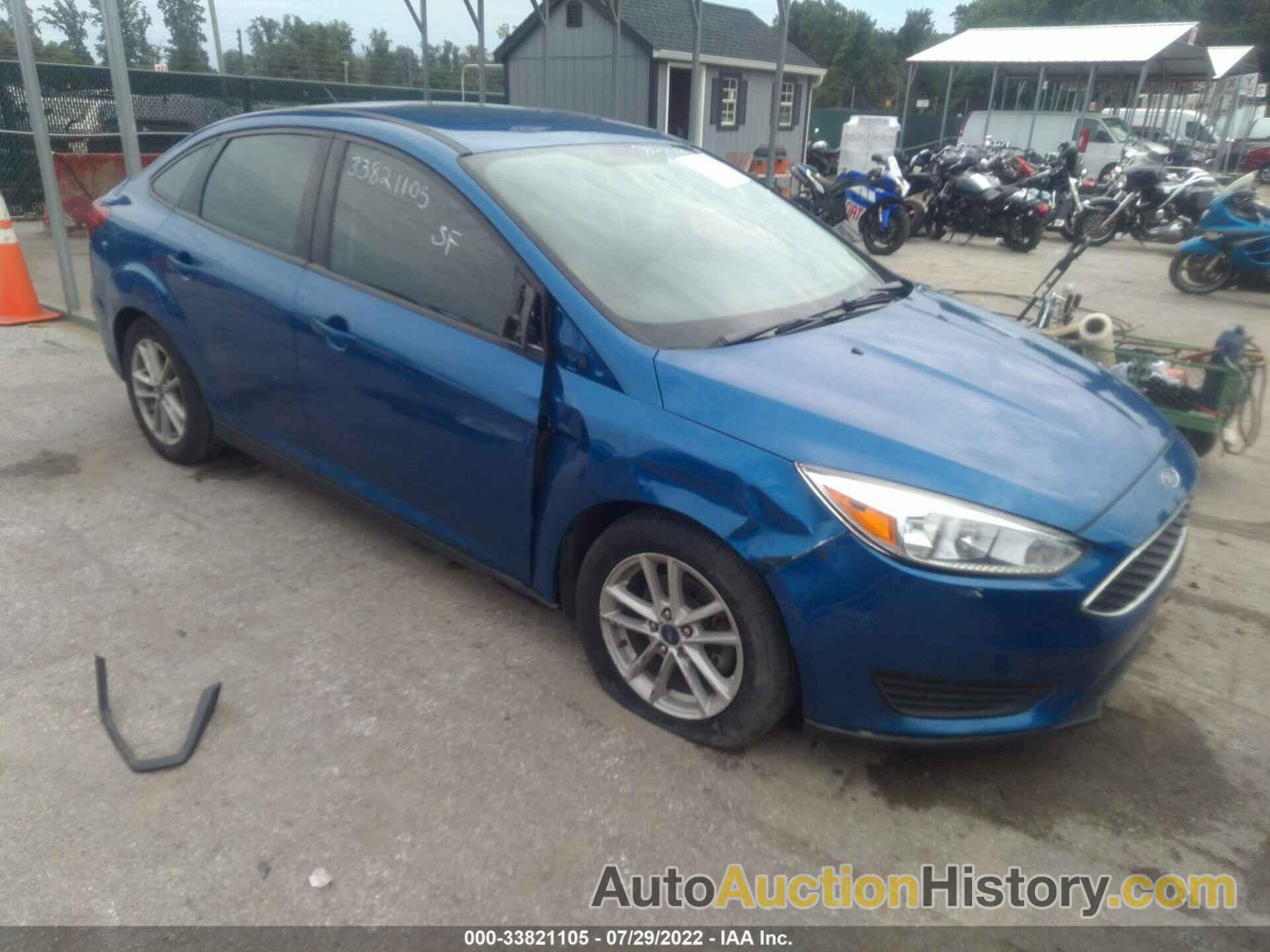 FORD FOCUS SE, 1FADP3F26JL298390