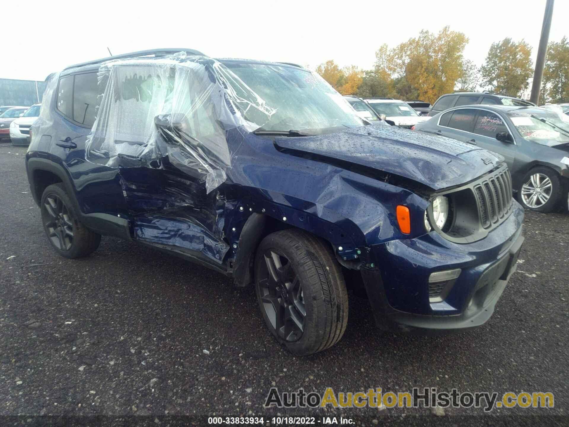 JEEP RENEGADE 80TH ANNIVERSARY, ZACNJDBBXMPM65777