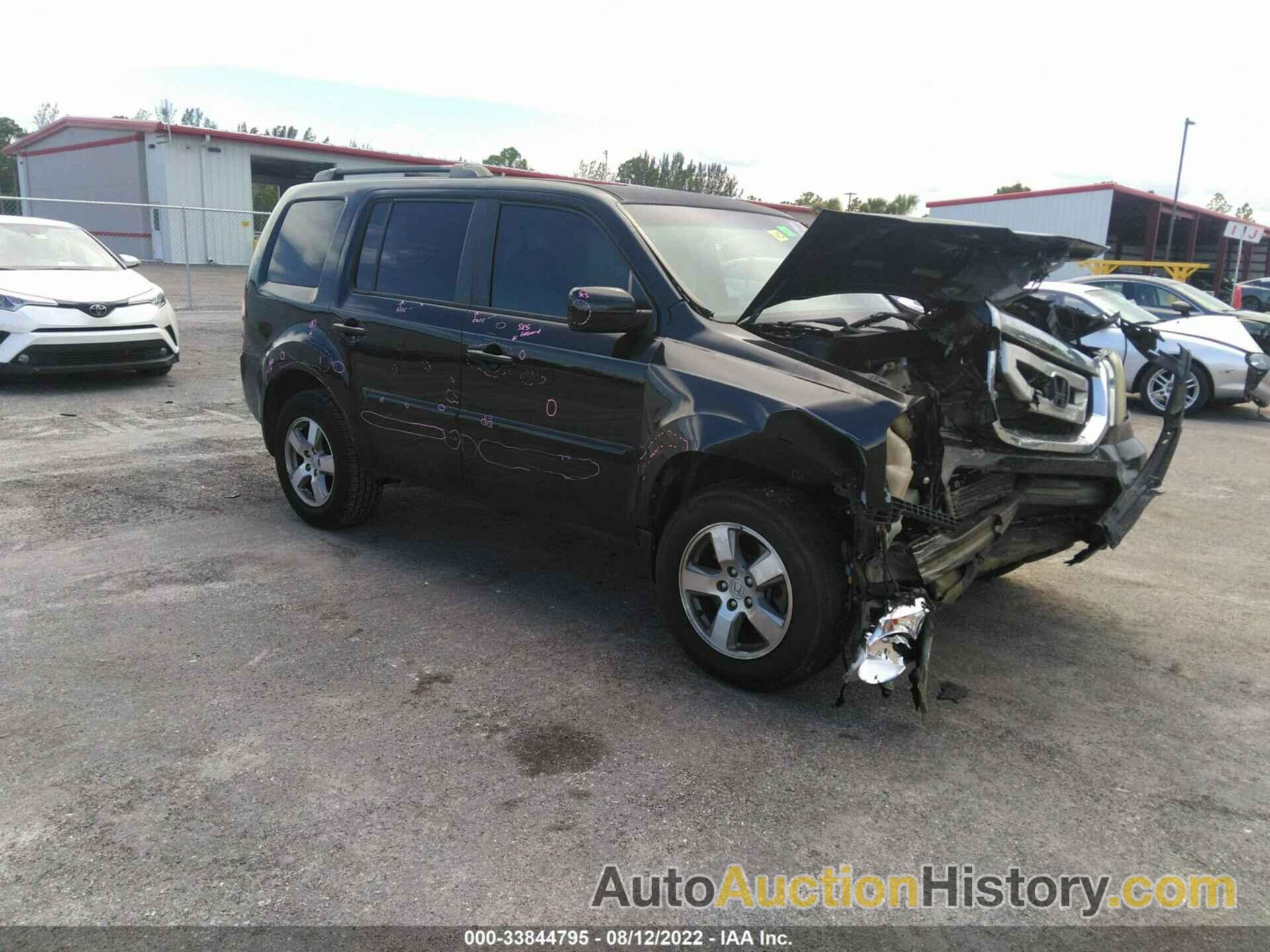 HONDA PILOT EX-L, 5FNYF3H56BB053325