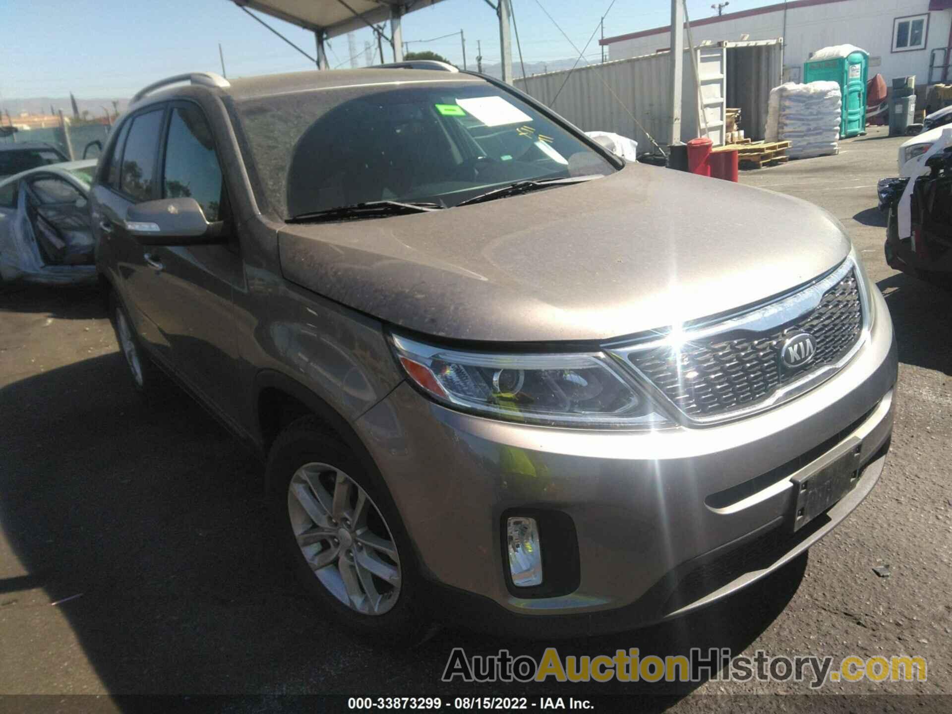 KIA SORENTO LX, 5XYKT3A67EG508813