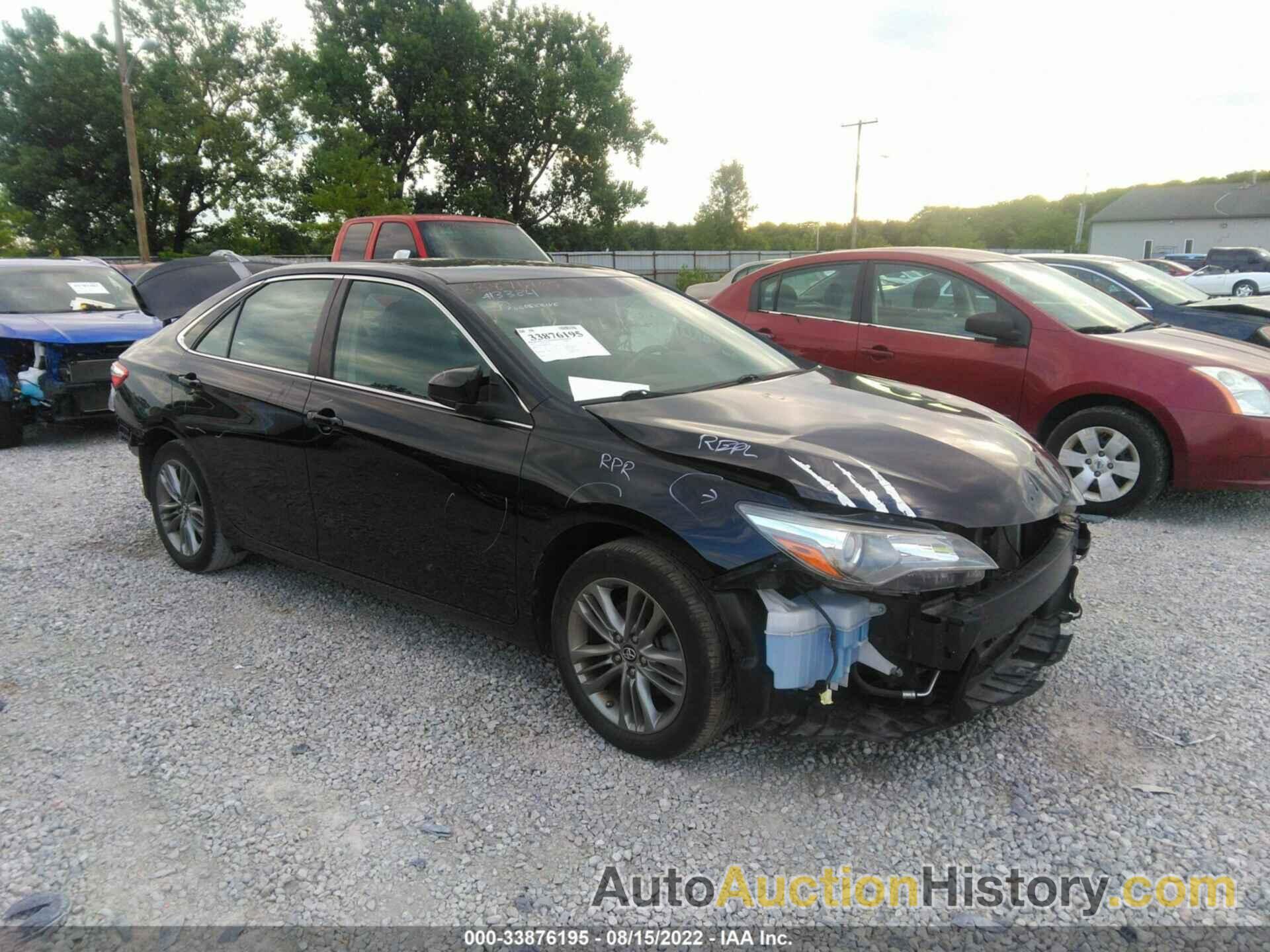 TOYOTA CAMRY XLE/SE/LE/XSE, 4T1BF1FK8HU346352