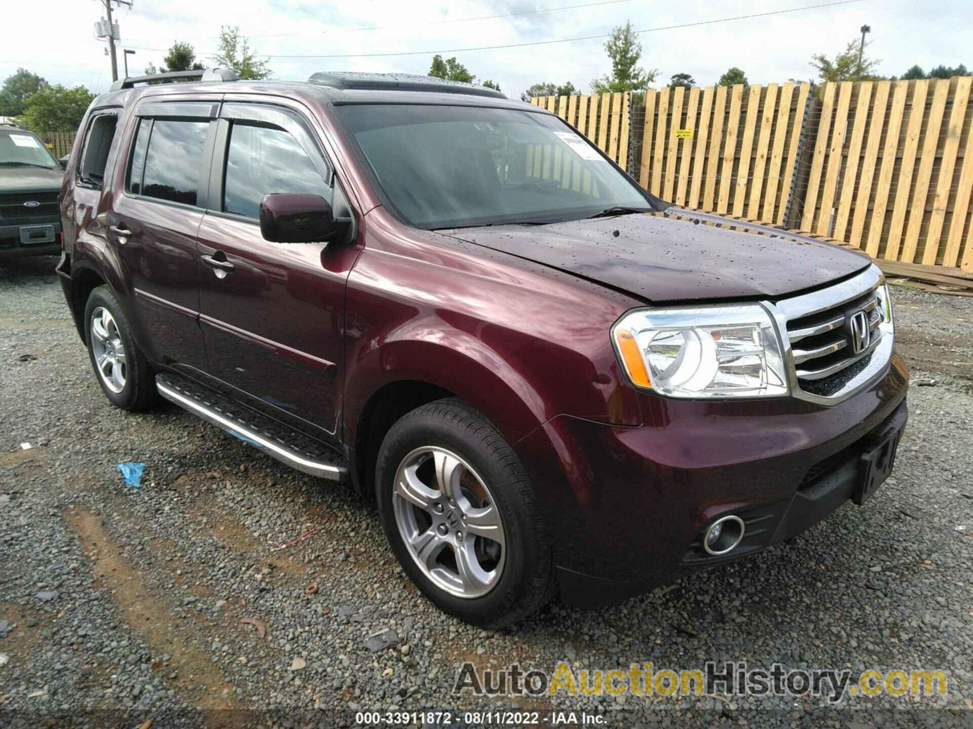 HONDA PILOT EX-L, 5FNYF4H68DB076364