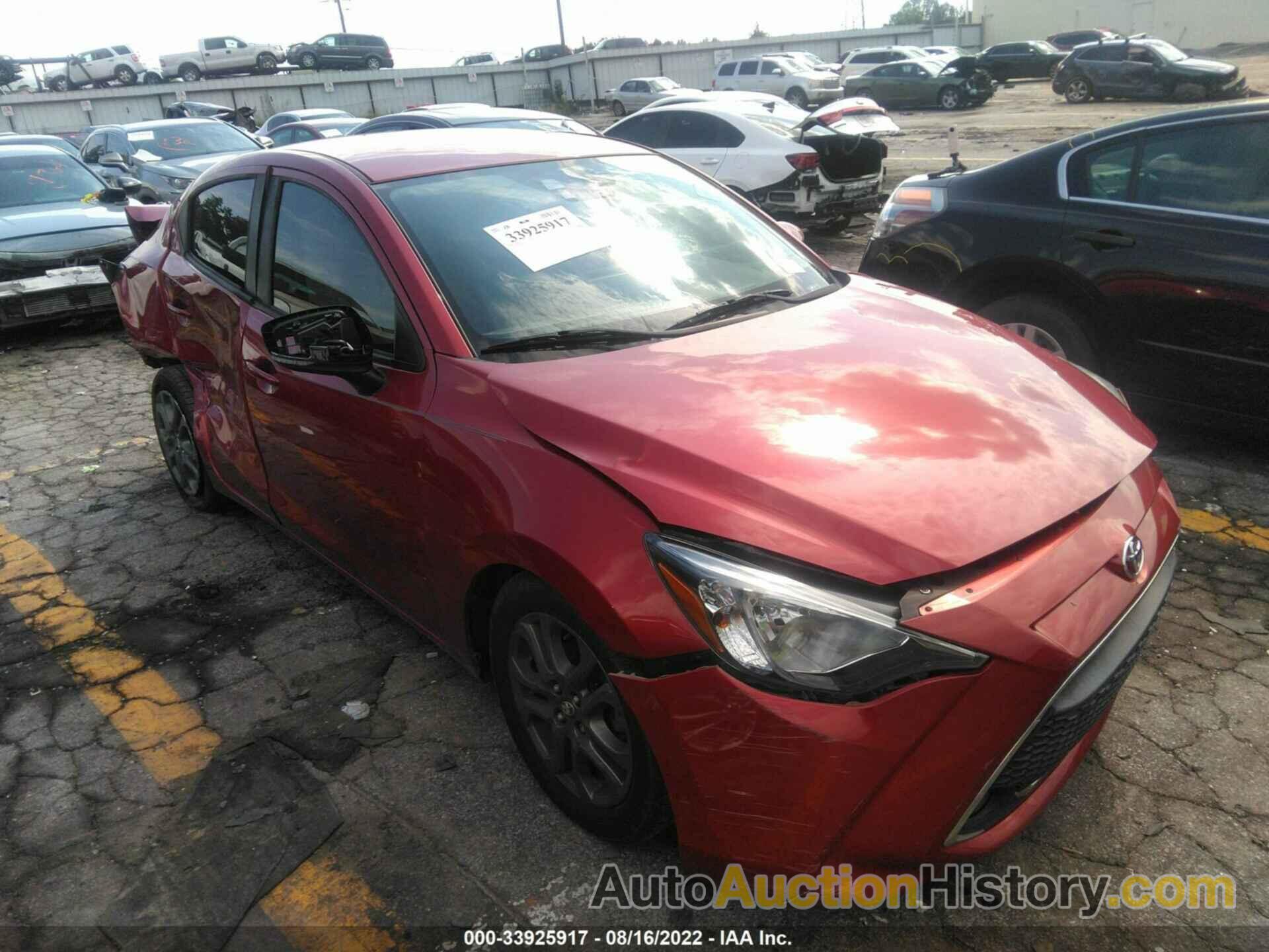 TOYOTA YARIS SEDAN L/LE/XLE, 3MYDLBYV7KY520341