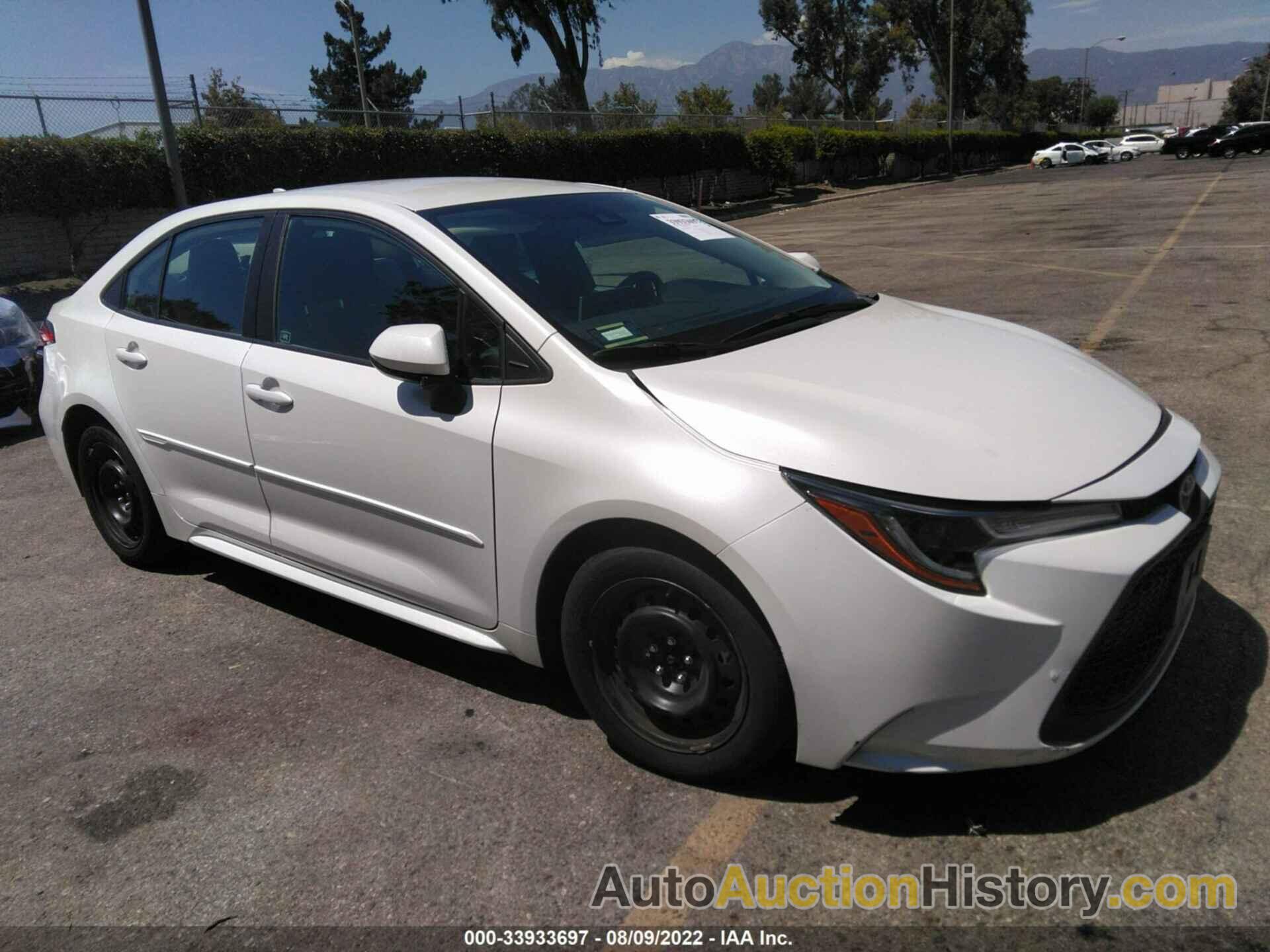 TOYOTA COROLLA LE, 5YFEPMAE3MP159061