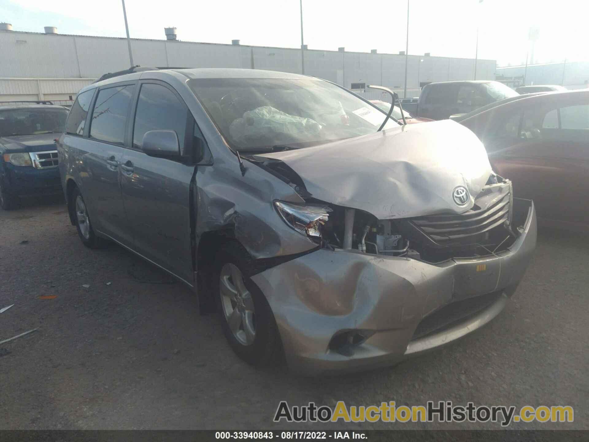 TOYOTA SIENNA LE, 5TDKK3DC1ES441911