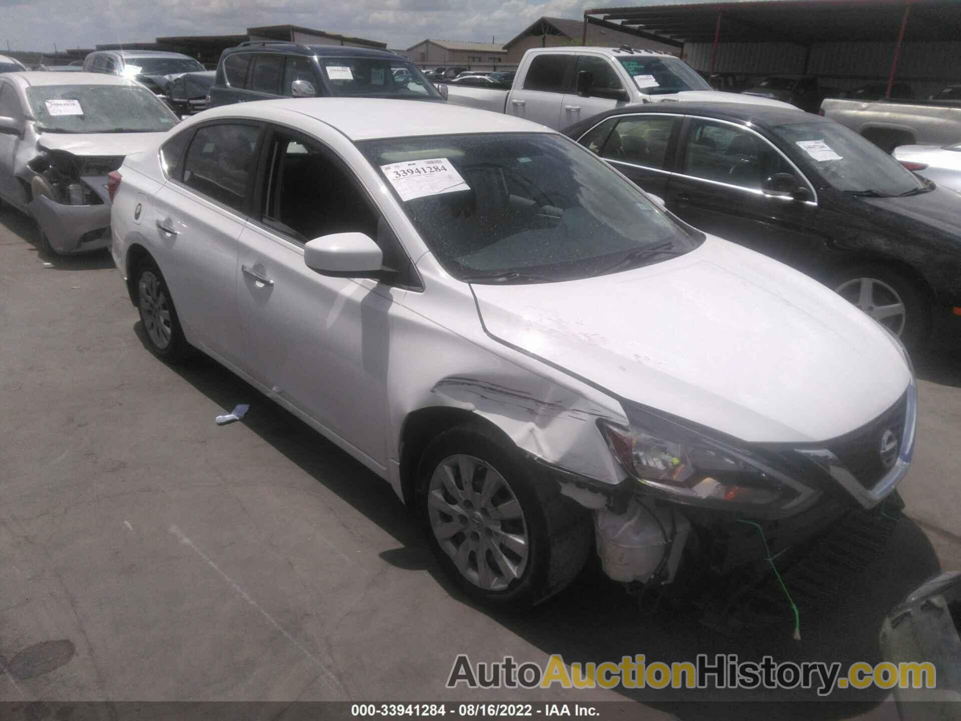 NISSAN SENTRA S, 3N1AB7AP7GY230396