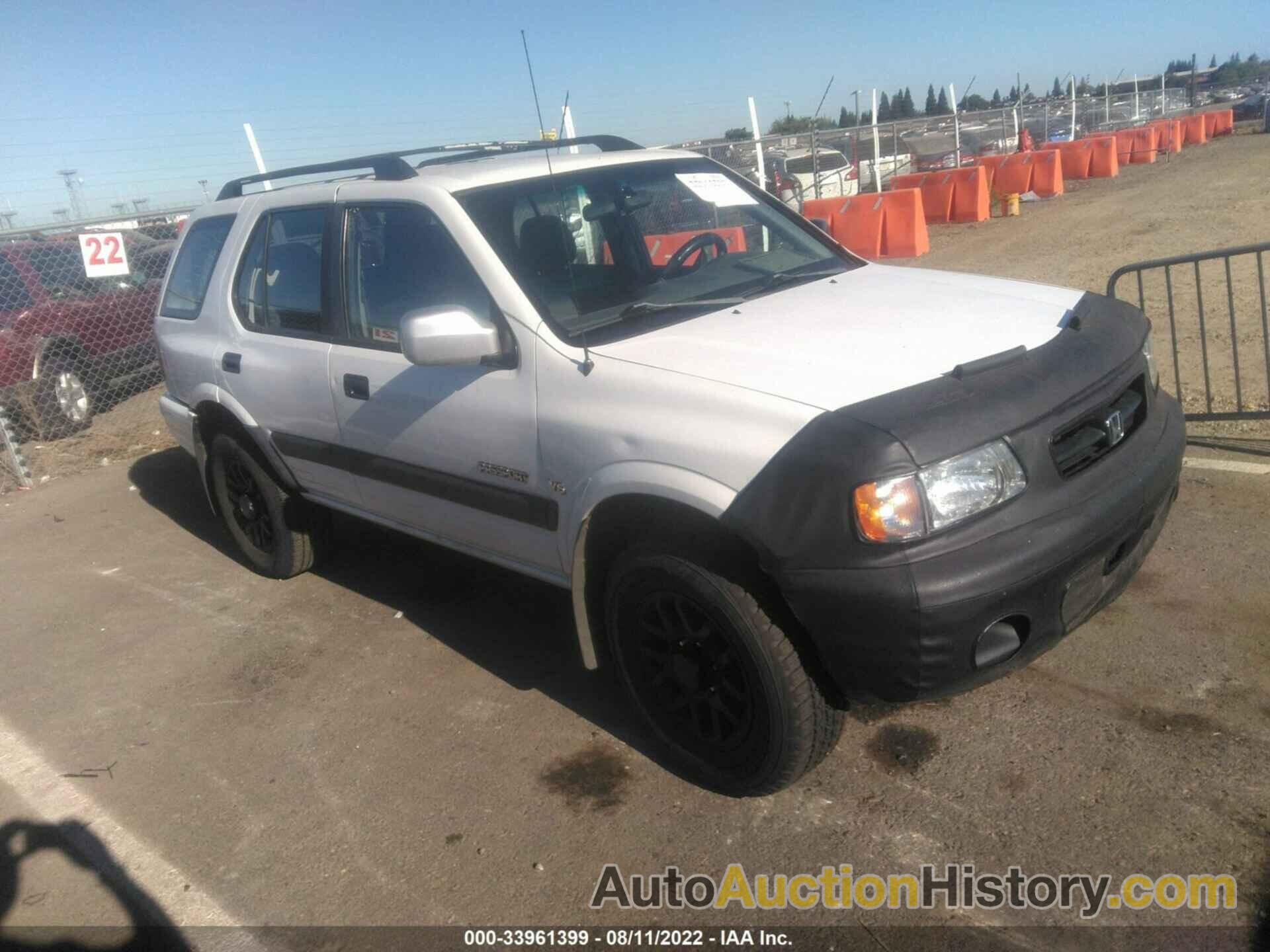 HONDA PASSPORT LX/EX/EX W/LUXURY PKG, 4S6DM58W7Y4419224