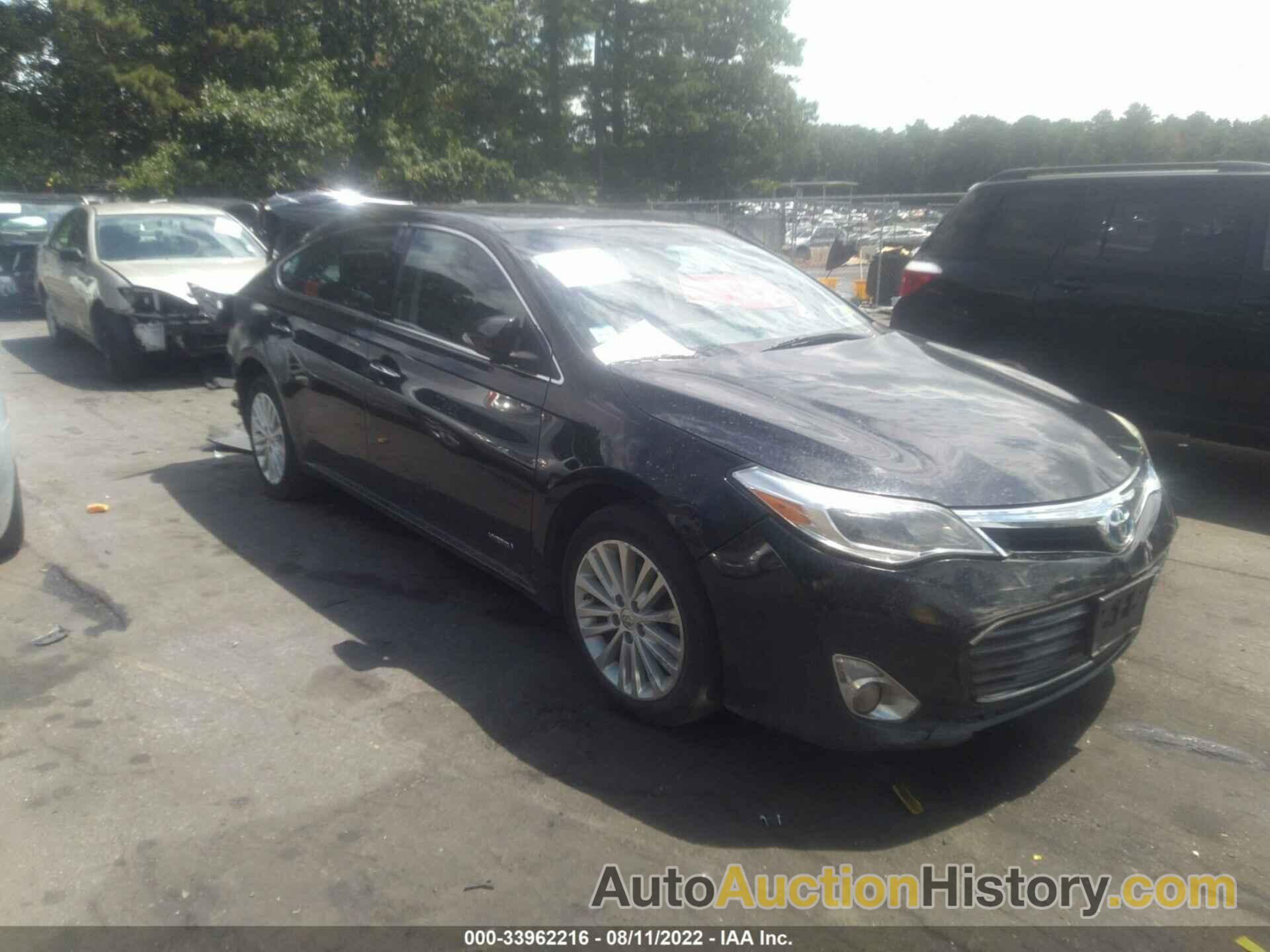 TOYOTA AVALON HYBRID XLE PREMIUM, 4T1BD1EB8FU042734