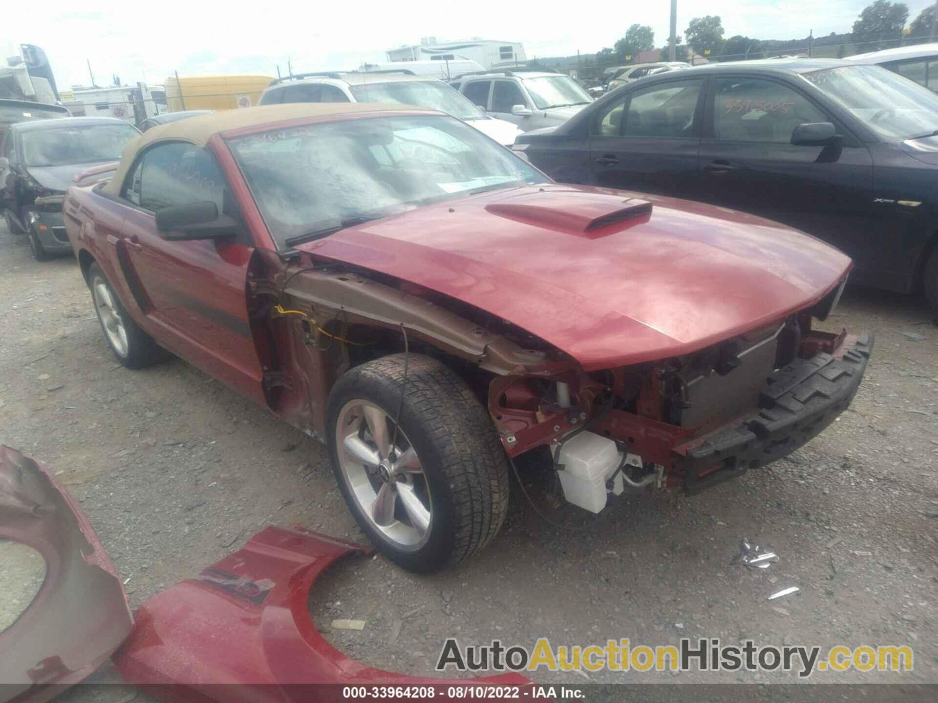 FORD MUSTANG GT, 1ZVHT85H895122383