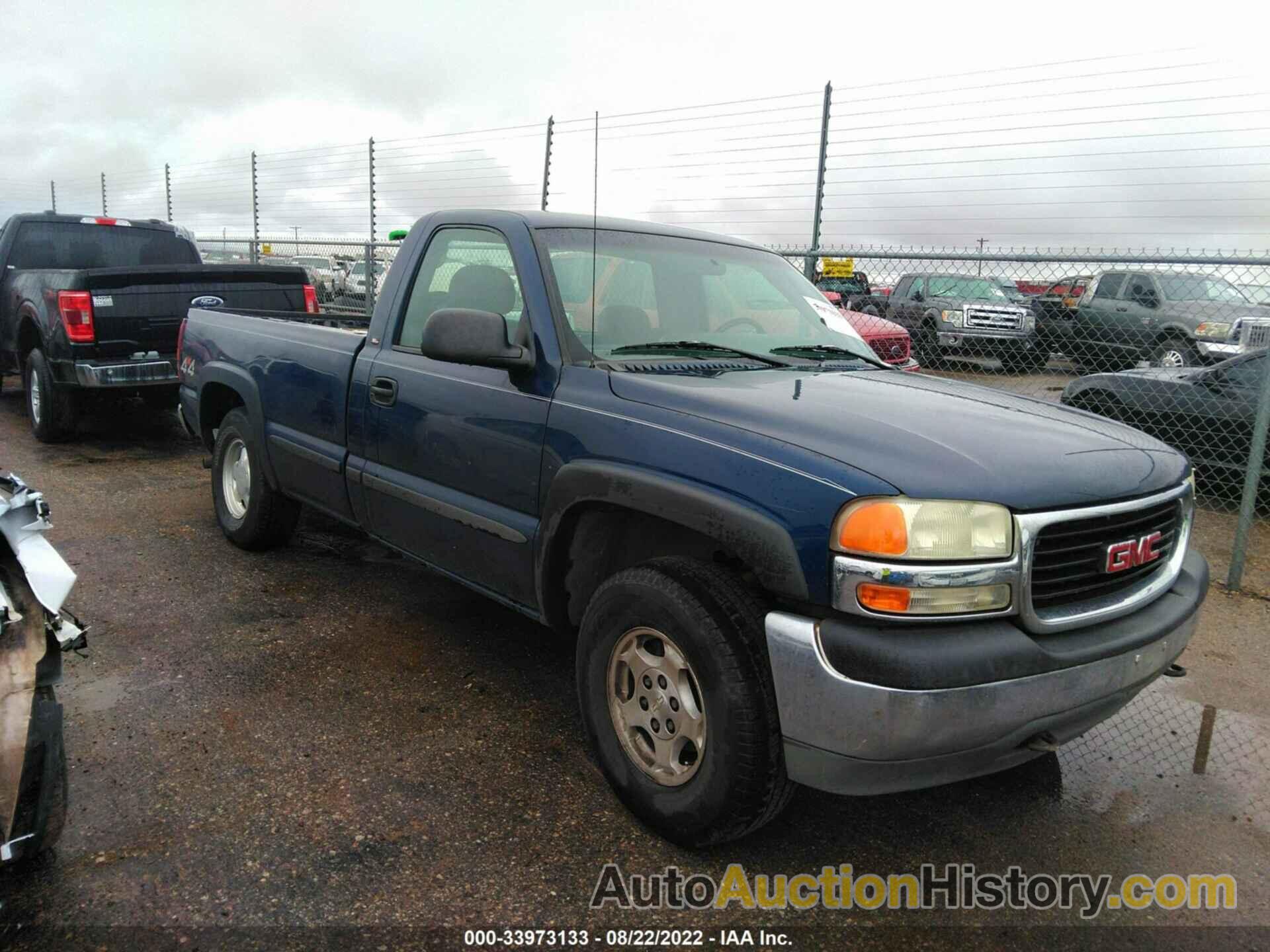 GMC NEW SIERRA 1500 SL, 1GTEK14W1XE526879