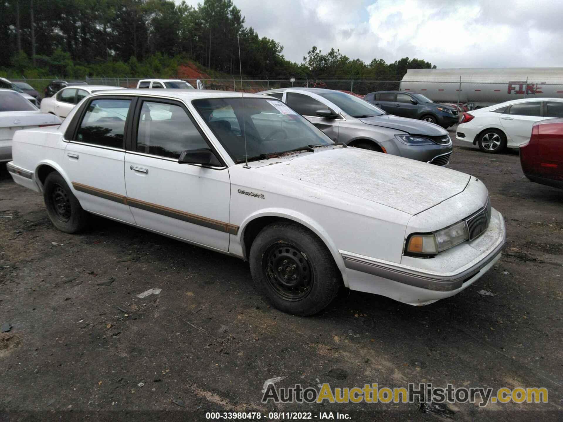 OLDSMOBILE CIERA SL, 1G3AJ55M0S6301099