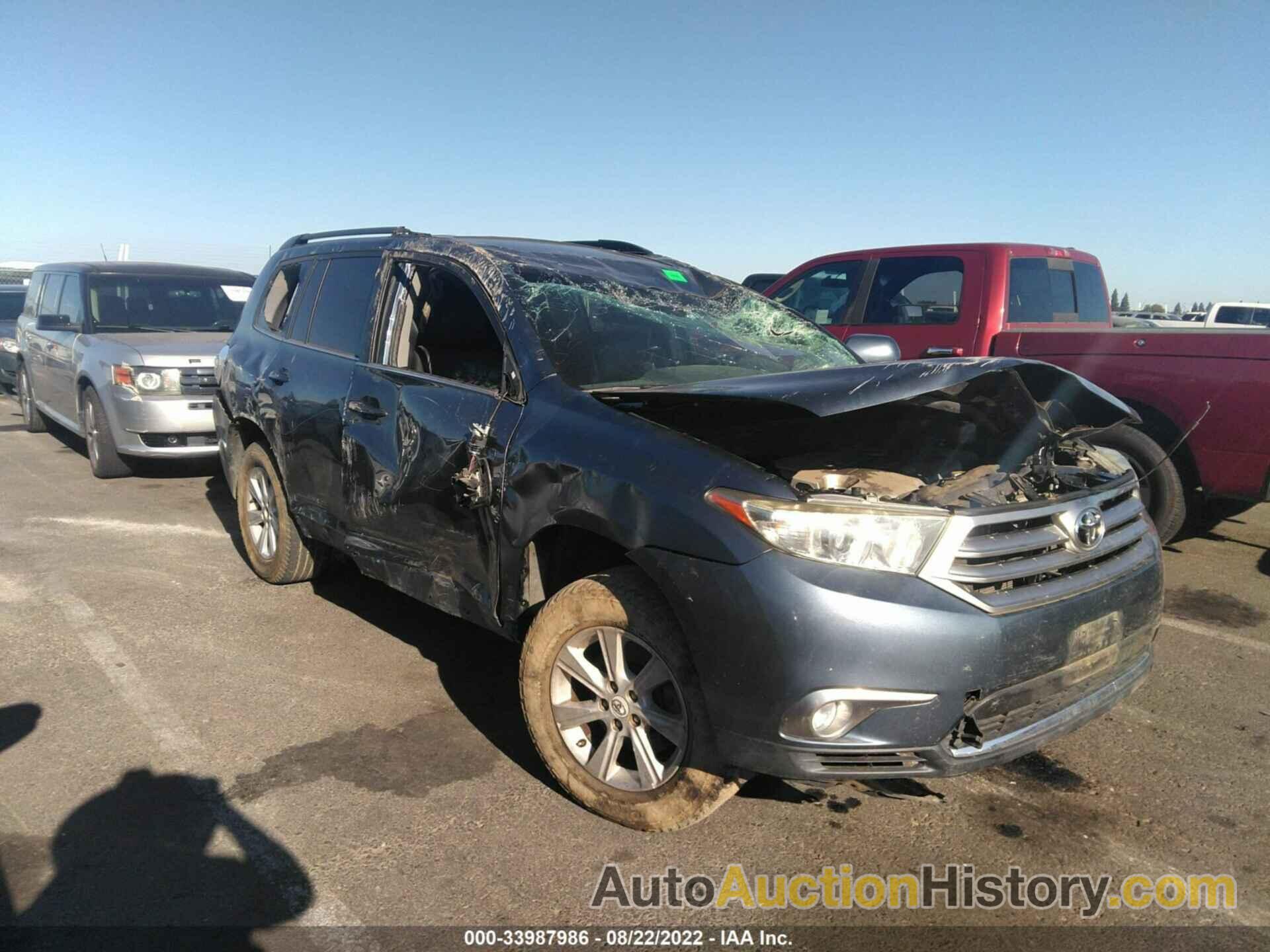 TOYOTA HIGHLANDER PLUS/SE, 5TDZK3EH0DS107974