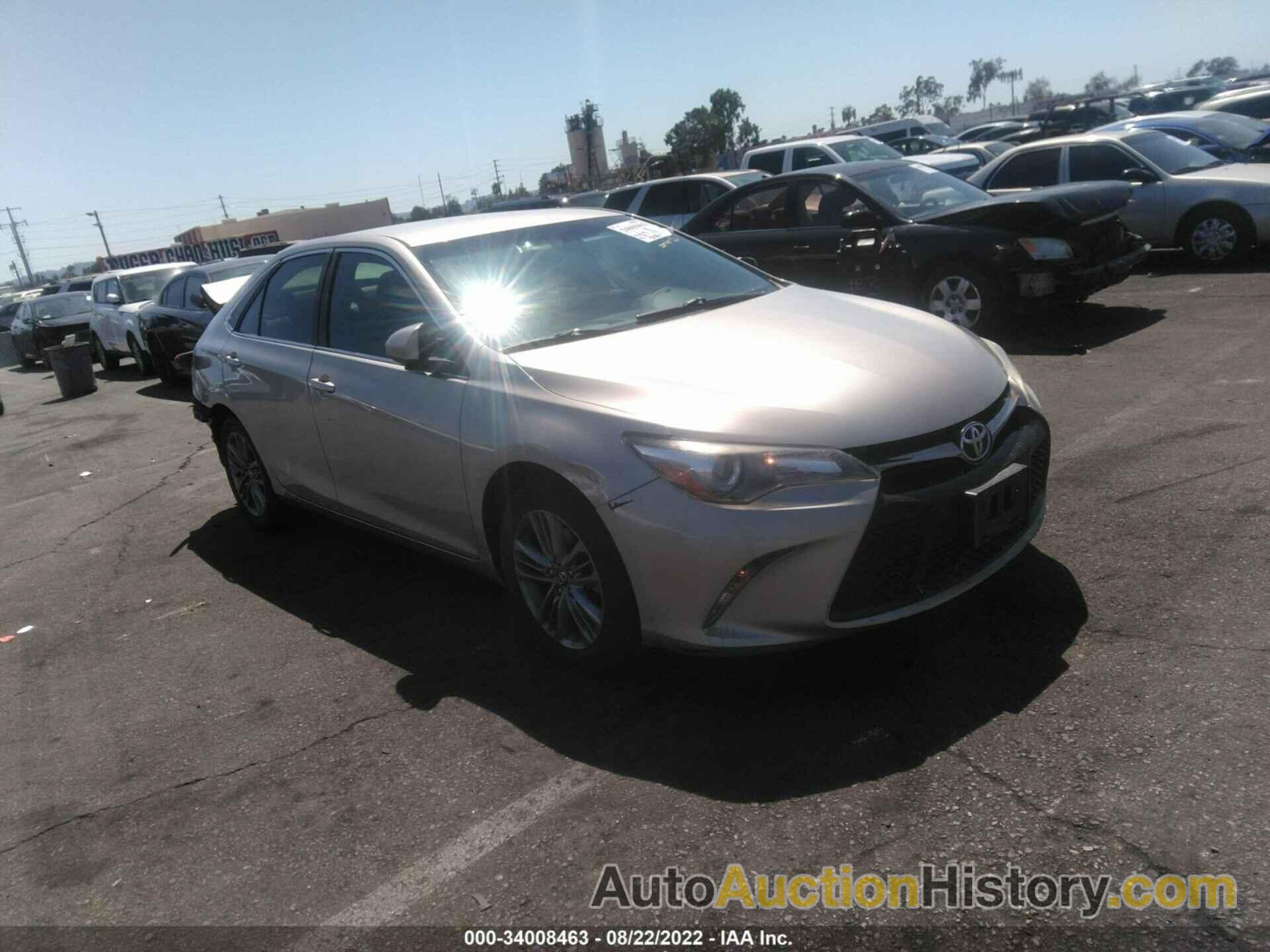 TOYOTA CAMRY XLE/SE/LE/XSE, 4T1BF1FK3HU304901